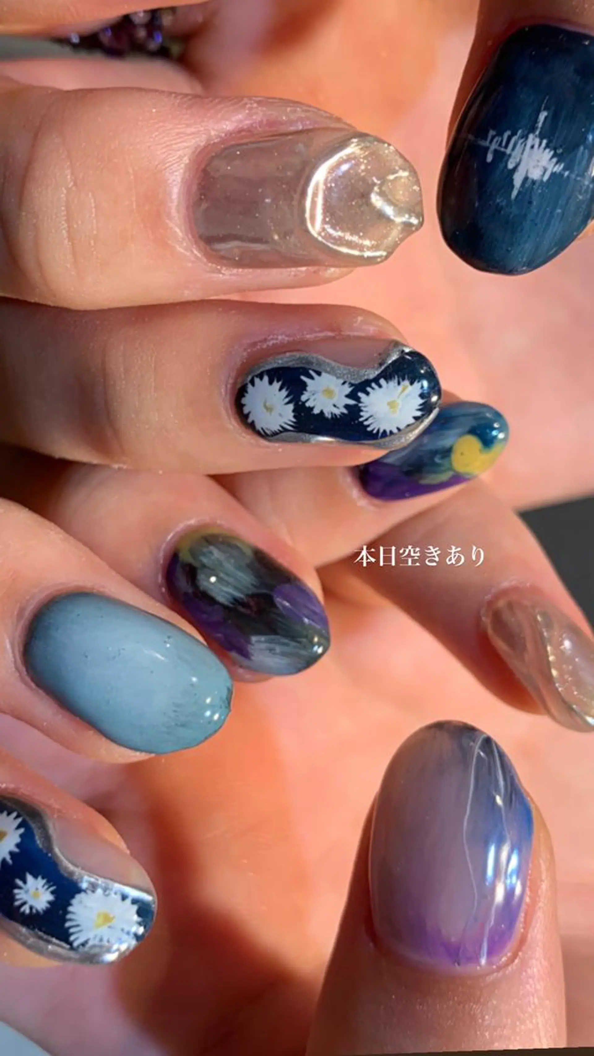 ネイル ゆびノさき茨木店 ニュアンス/アートのネイルデザイン