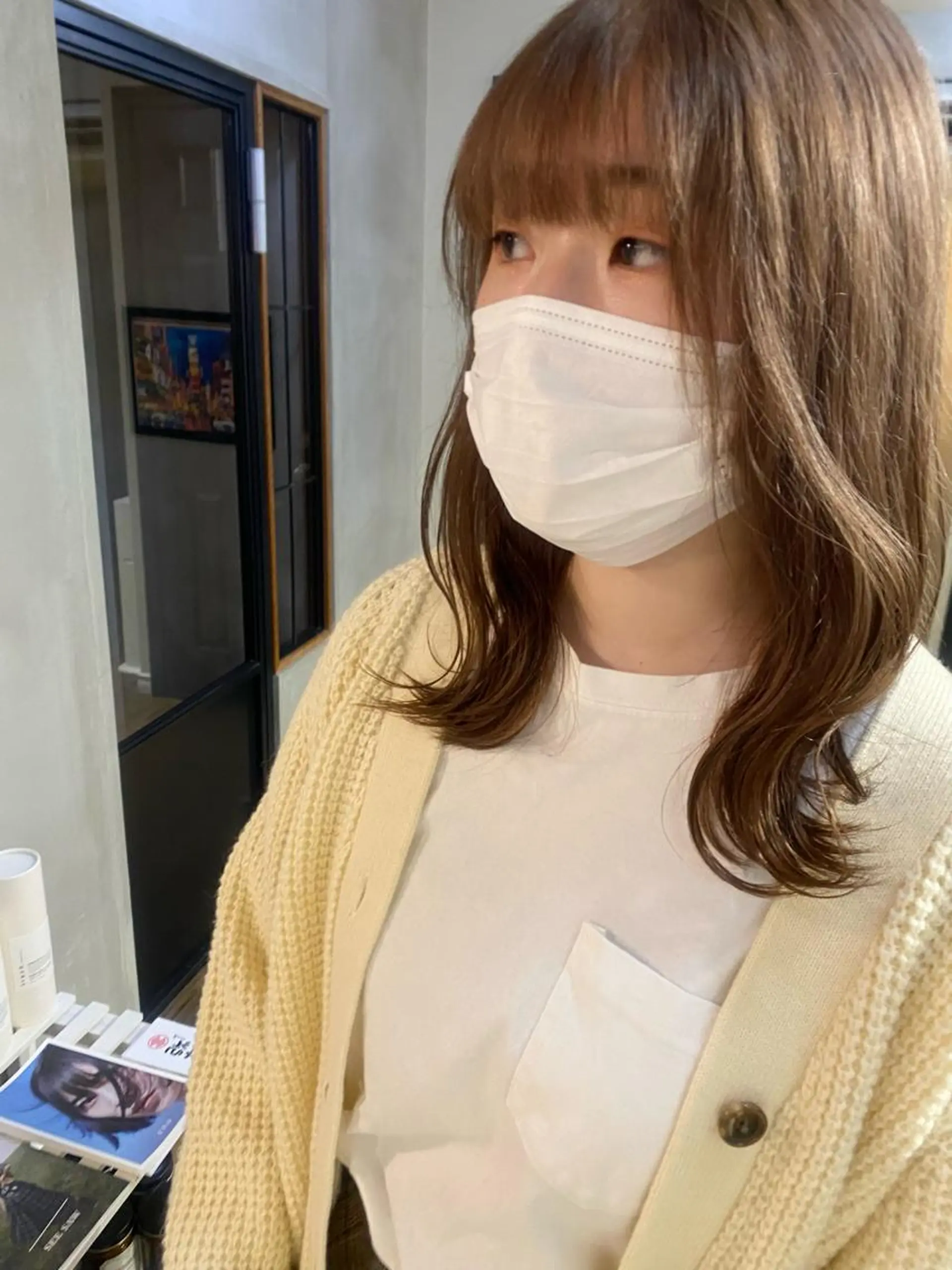 セミロング 齋藤 リクのヘアスタイル