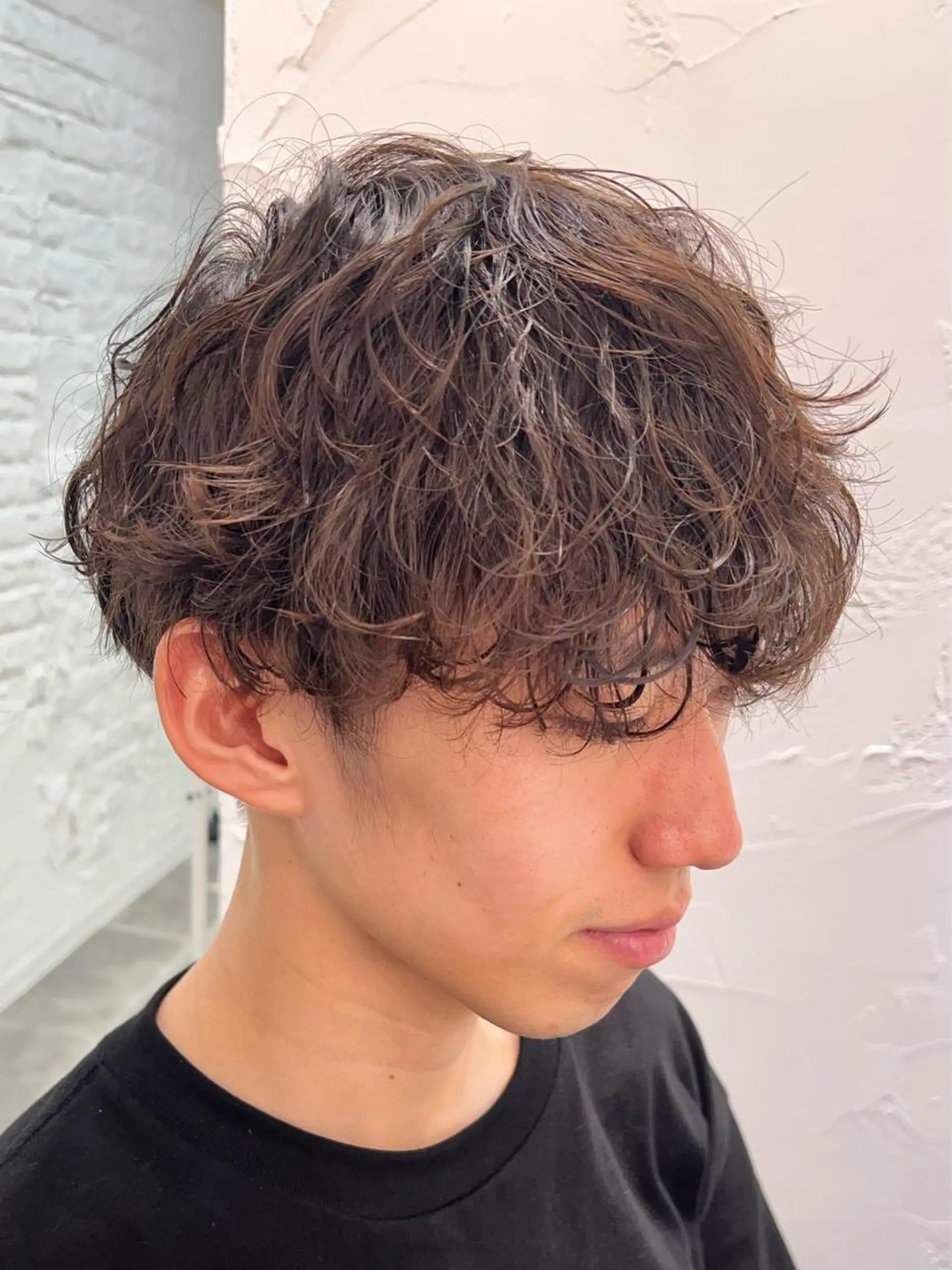 ショート パーマ メンズ カット パーマ ヘッドスパ uros.所属・メンズパーマ/ エクステ🌞セナのヘアスタイル