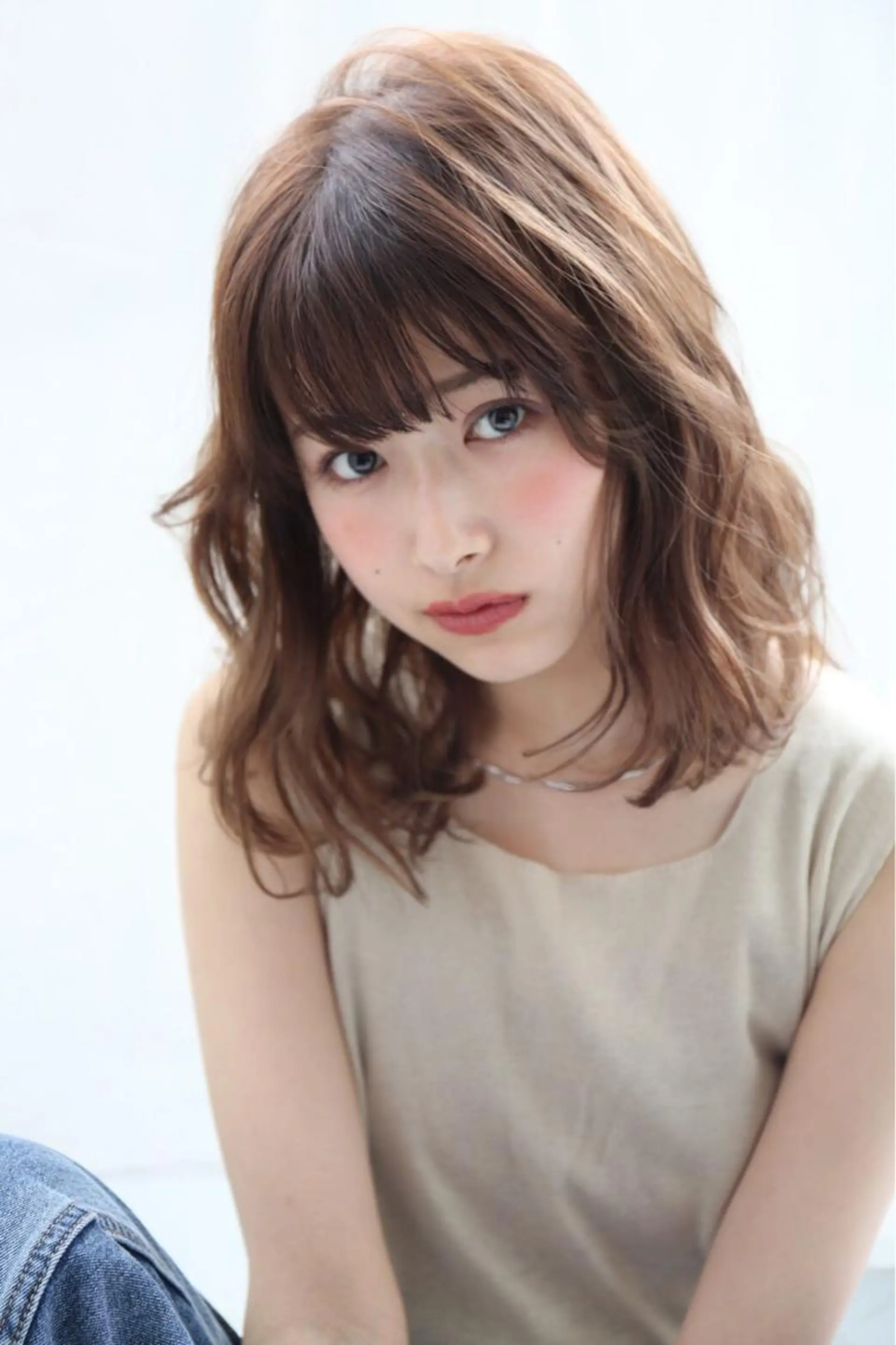 ミディアム カット トリートメント 💜髪質改善💜韓国 レイヤー💜TAKUのヘアスタイル