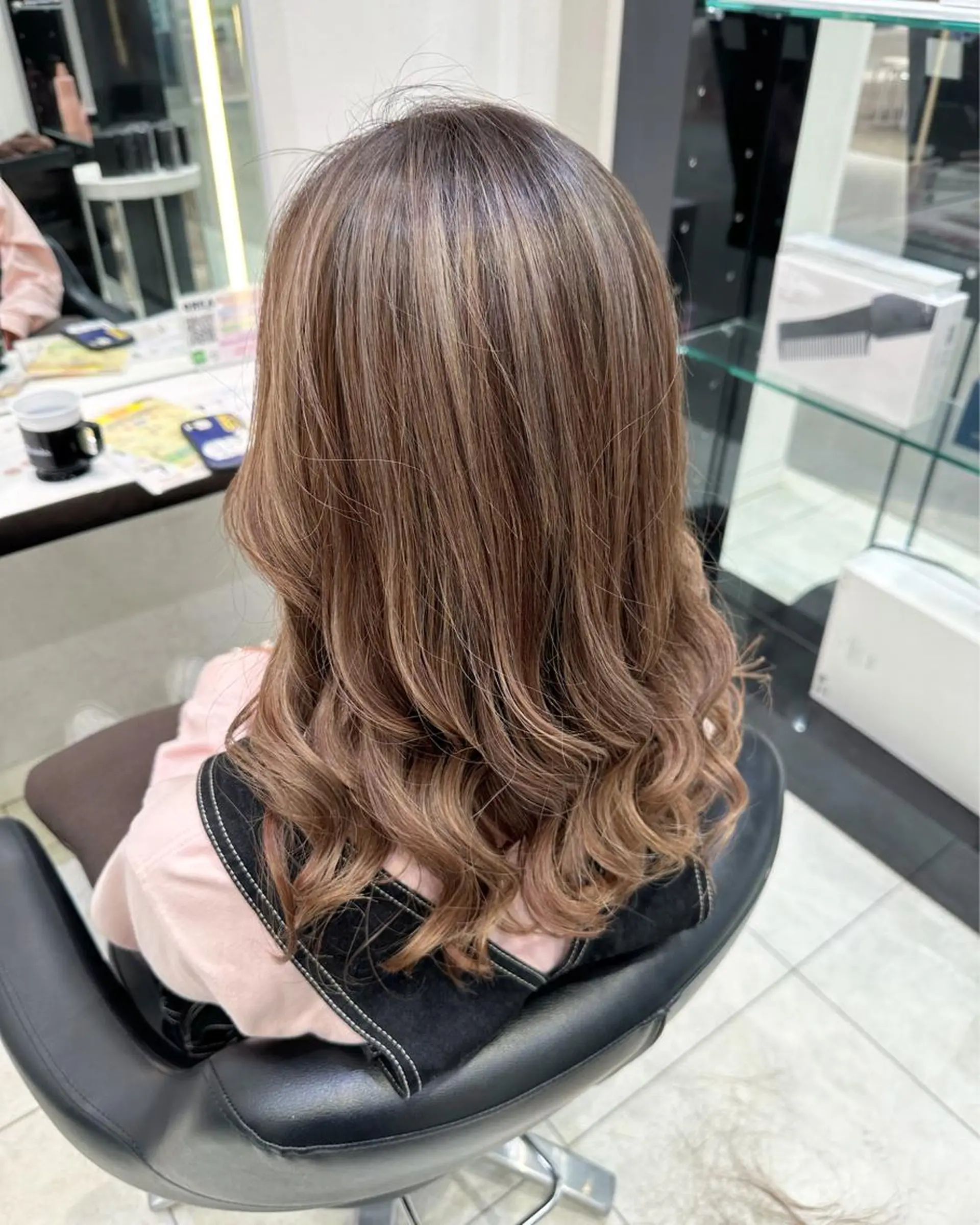 ロング カット ヘアカラー トリートメント GOAT_茅ヶ崎 キシ サクラのヘアスタイル