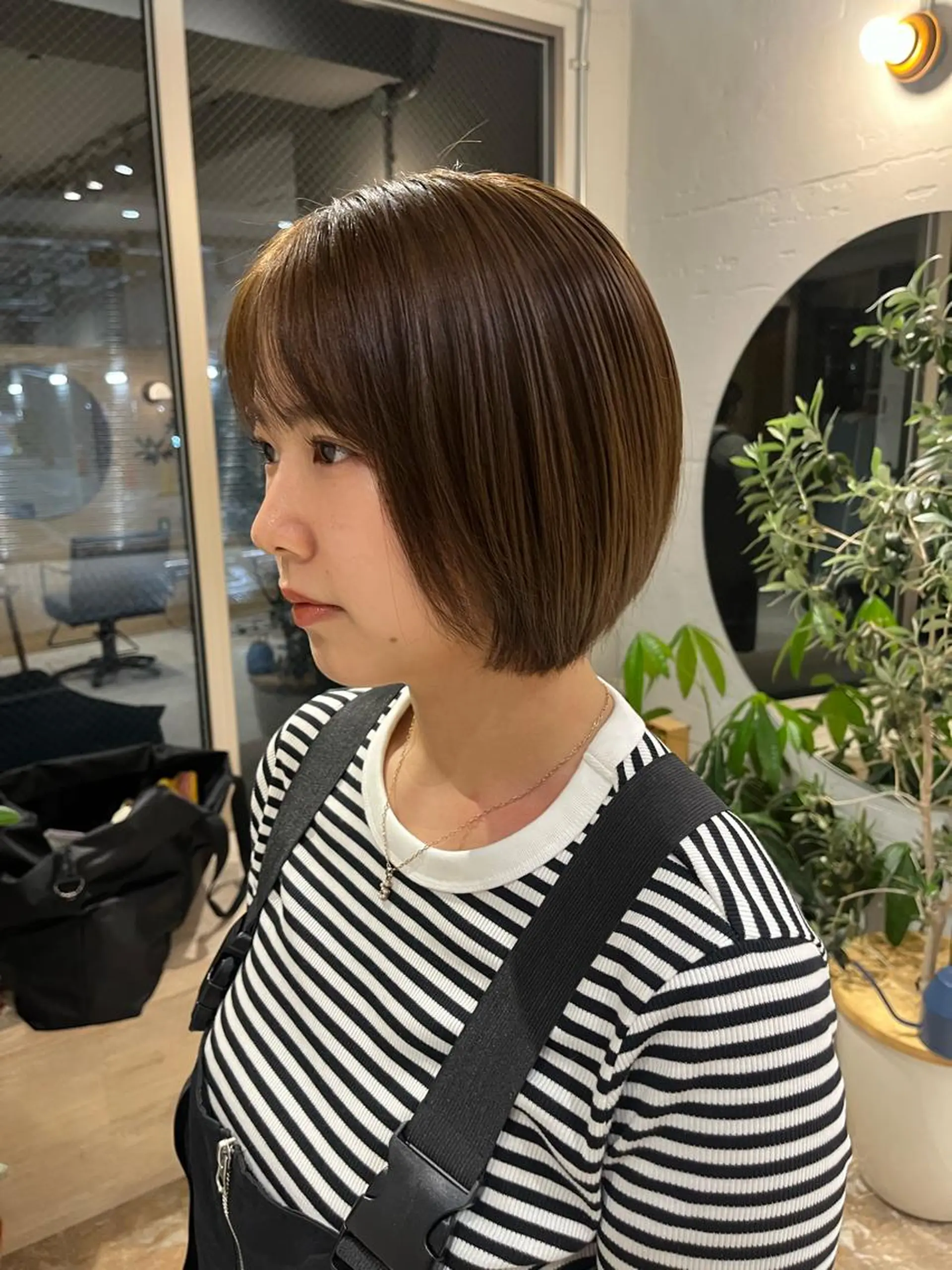 ショート カラー 🦖ミニボブ/ボブ /MOEKA🦕のヘアスタイル