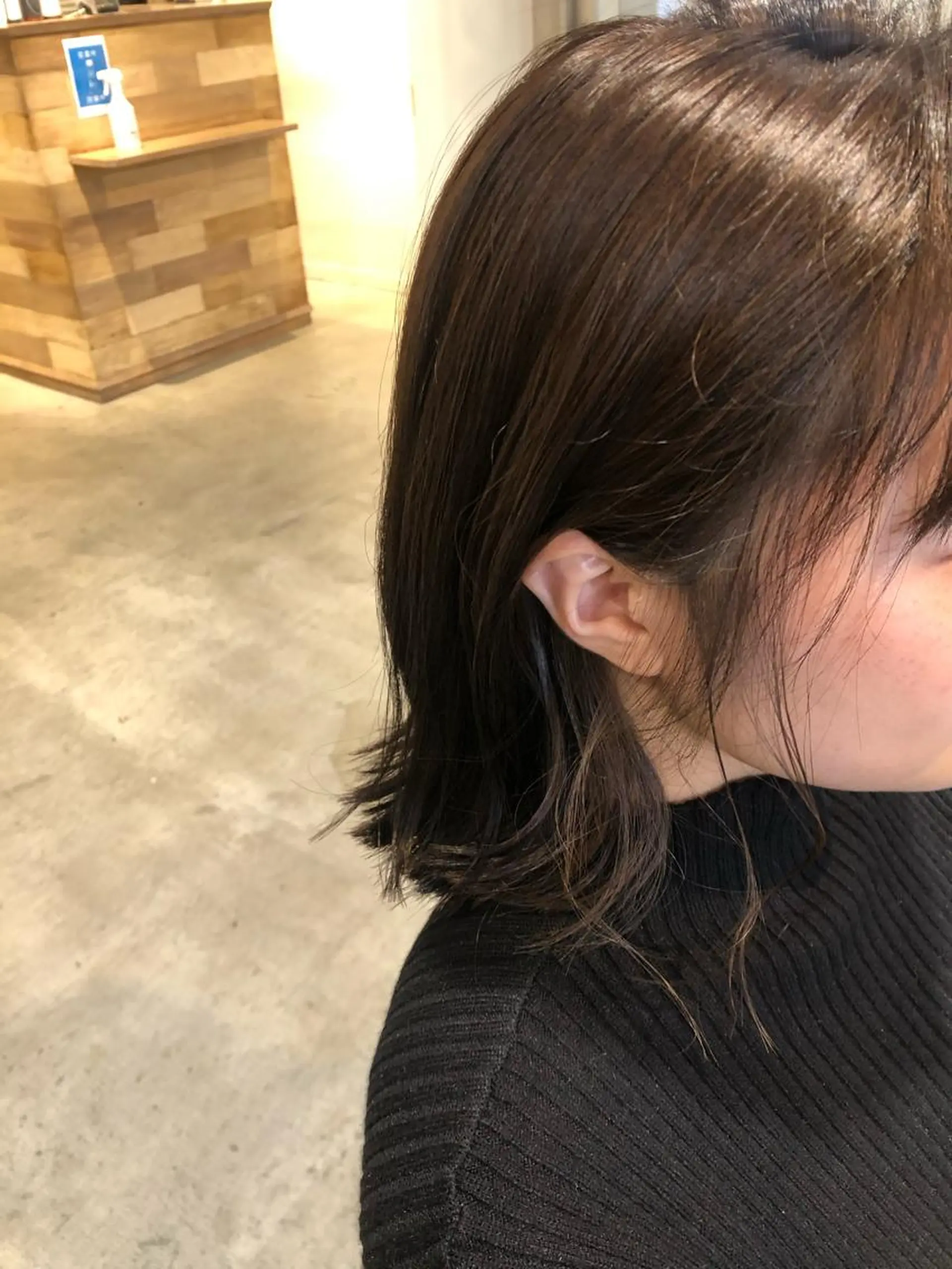 ミディアム アッシュ 新越谷/韓国風/艶髪 miyuのヘアスタイル