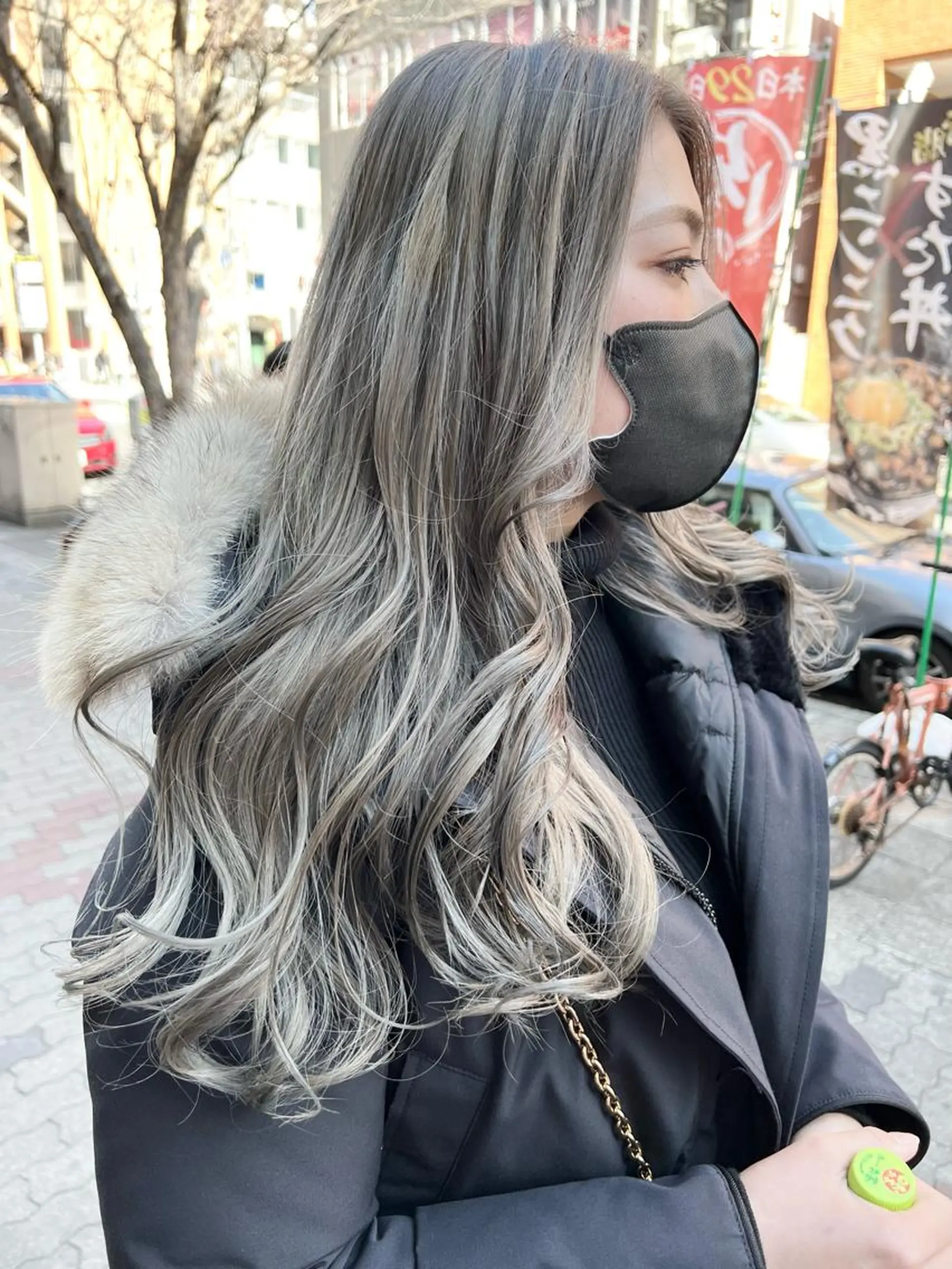 カラー SALOWIN栄 高須大貴のヘアスタイル