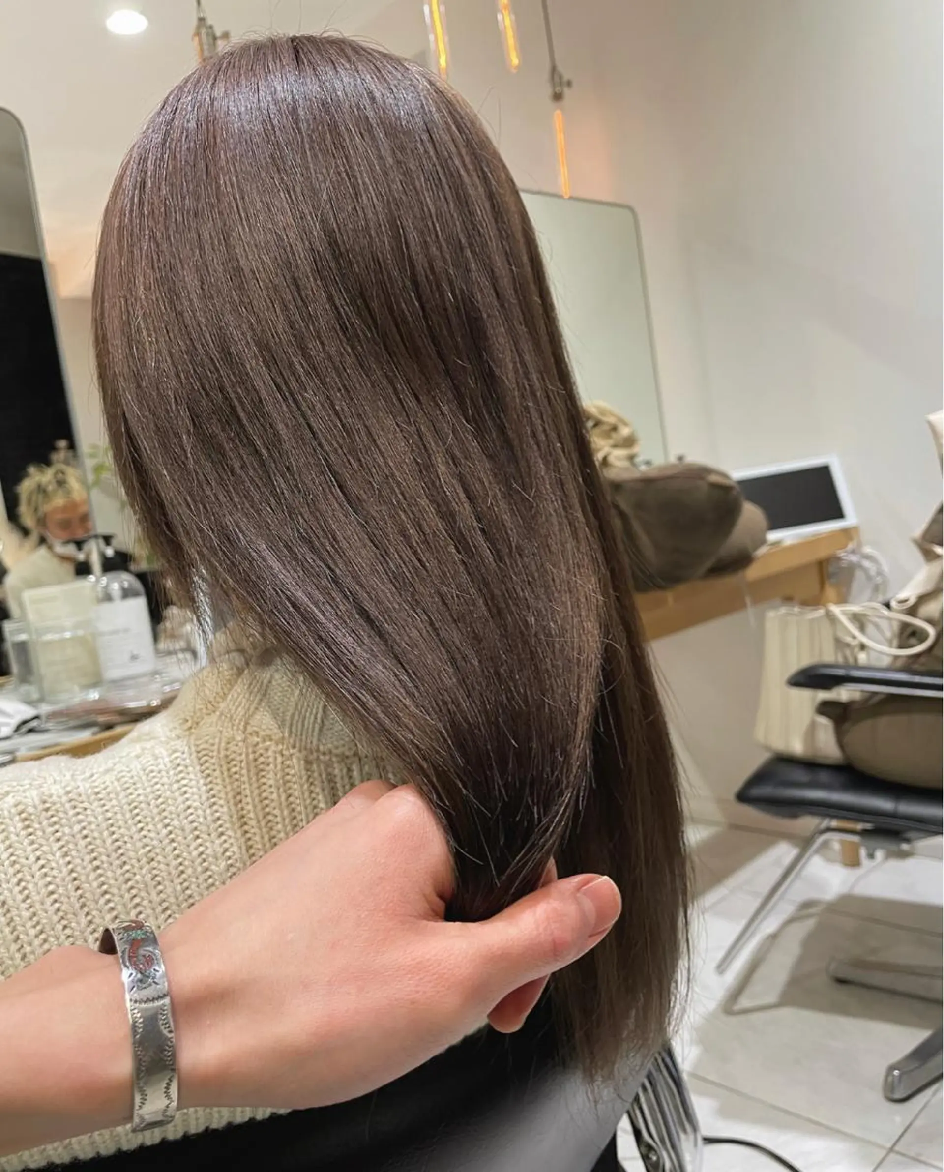 セミロング 矢口 嵩人のヘアスタイル