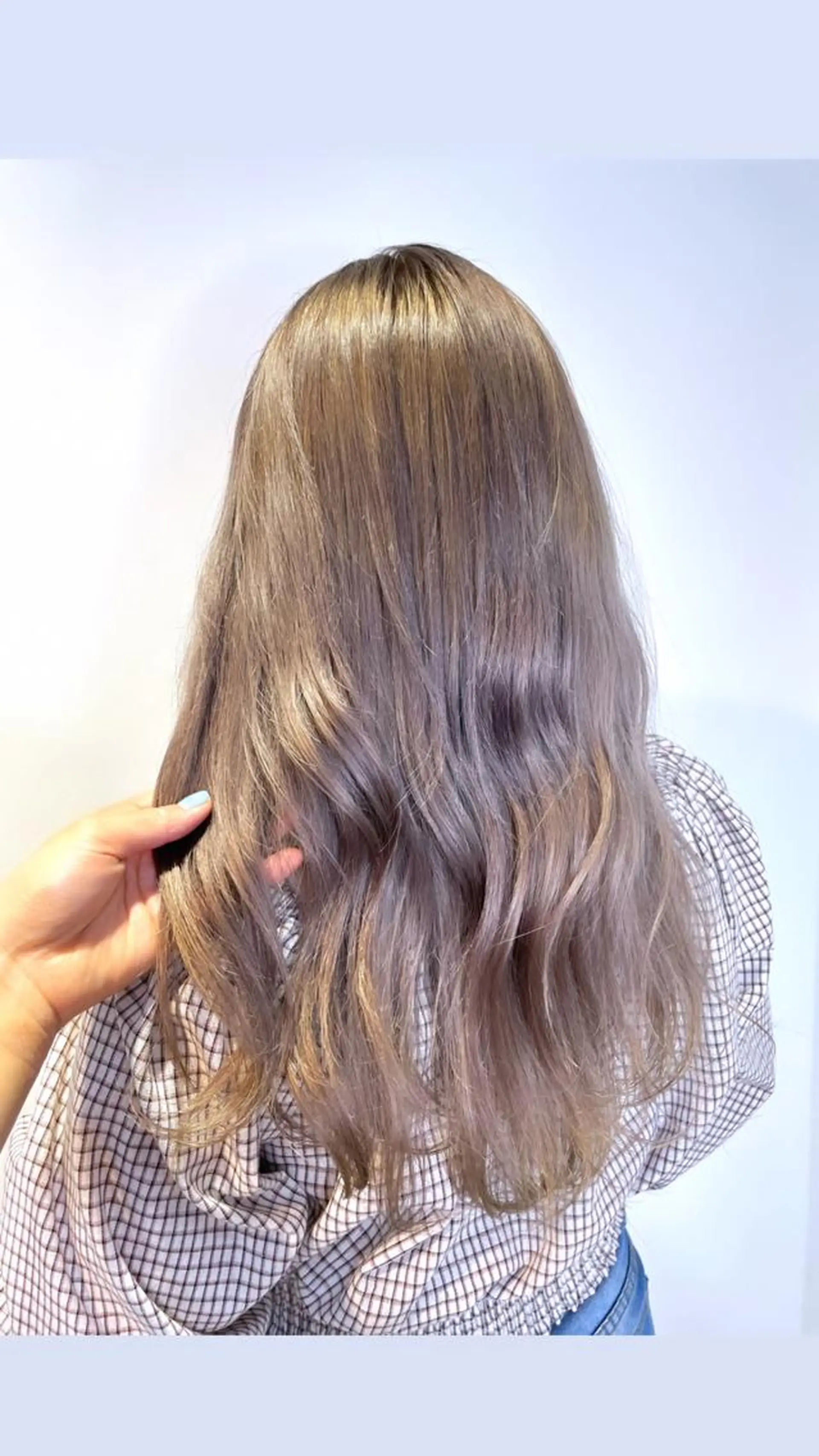 ロング カラー ラベンダーカラー HIBIKI/原宿 ハッシュカット🪄のヘアスタイル