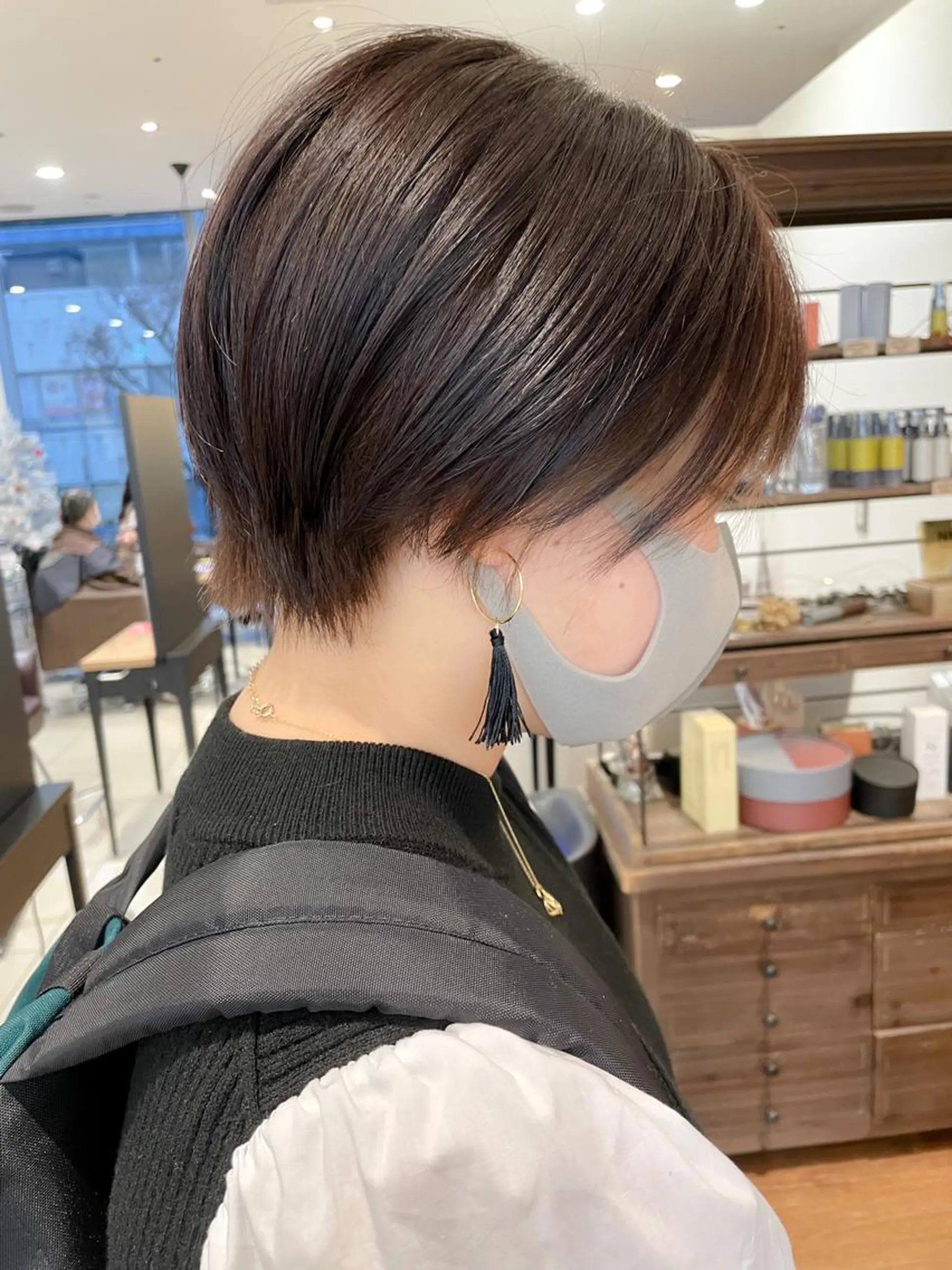 ショート カット ヘアカラー トリートメント 髪質改善/ブリーチ 田代 龍我のヘアスタイル