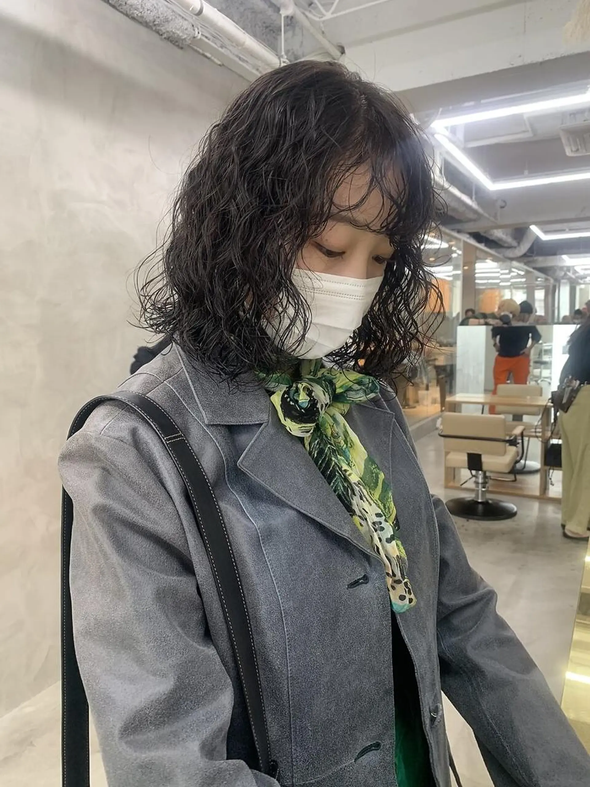 ミディアム パーマ 無料カットモデル募集 🌱ひょうがのヘアスタイル