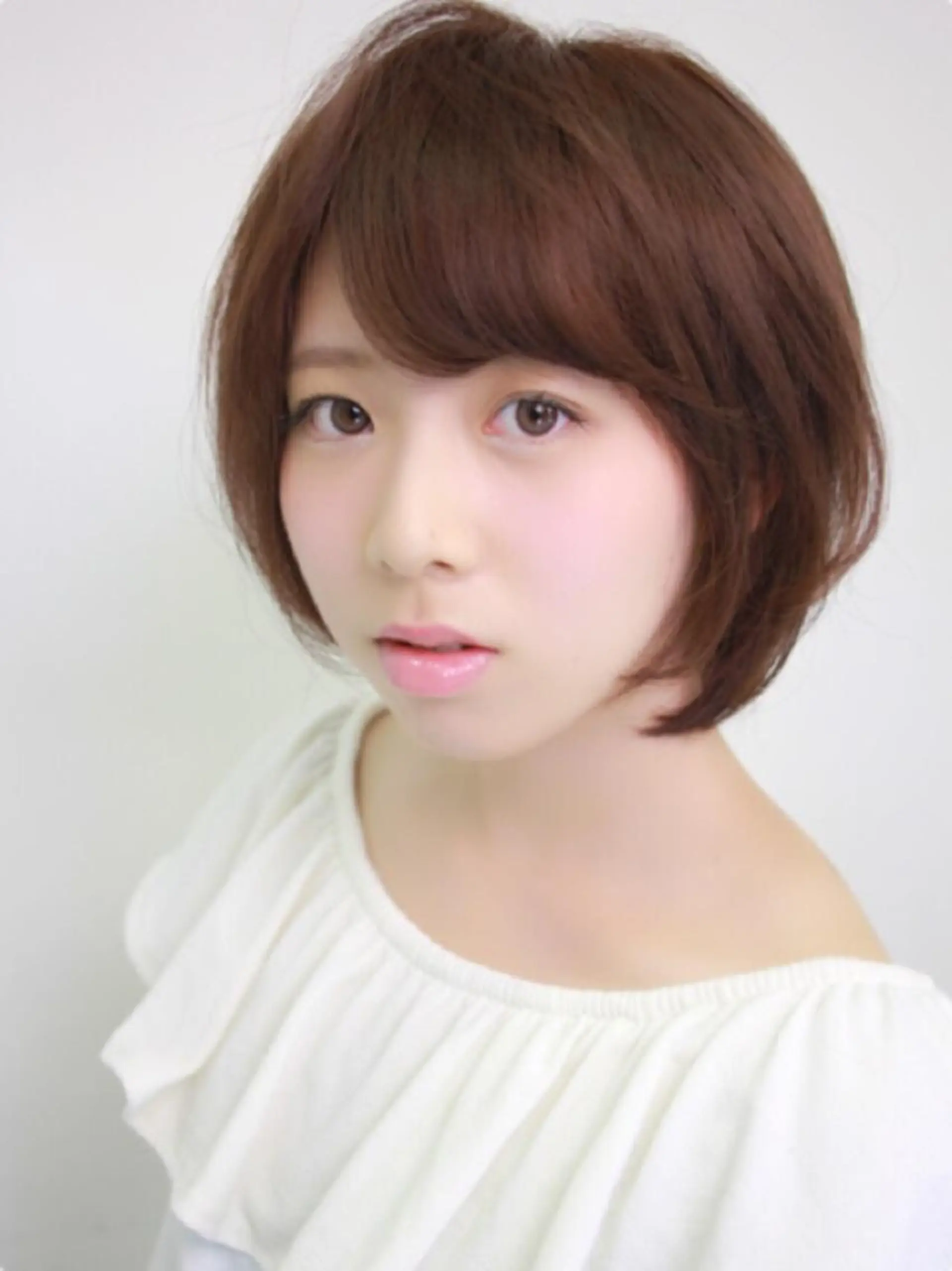 ショート ミディアム カラー アッシュ ブラウンカラー ピンクカラー シルバー 青木 茂樹⭐️ 透明感カラーのヘアスタイル