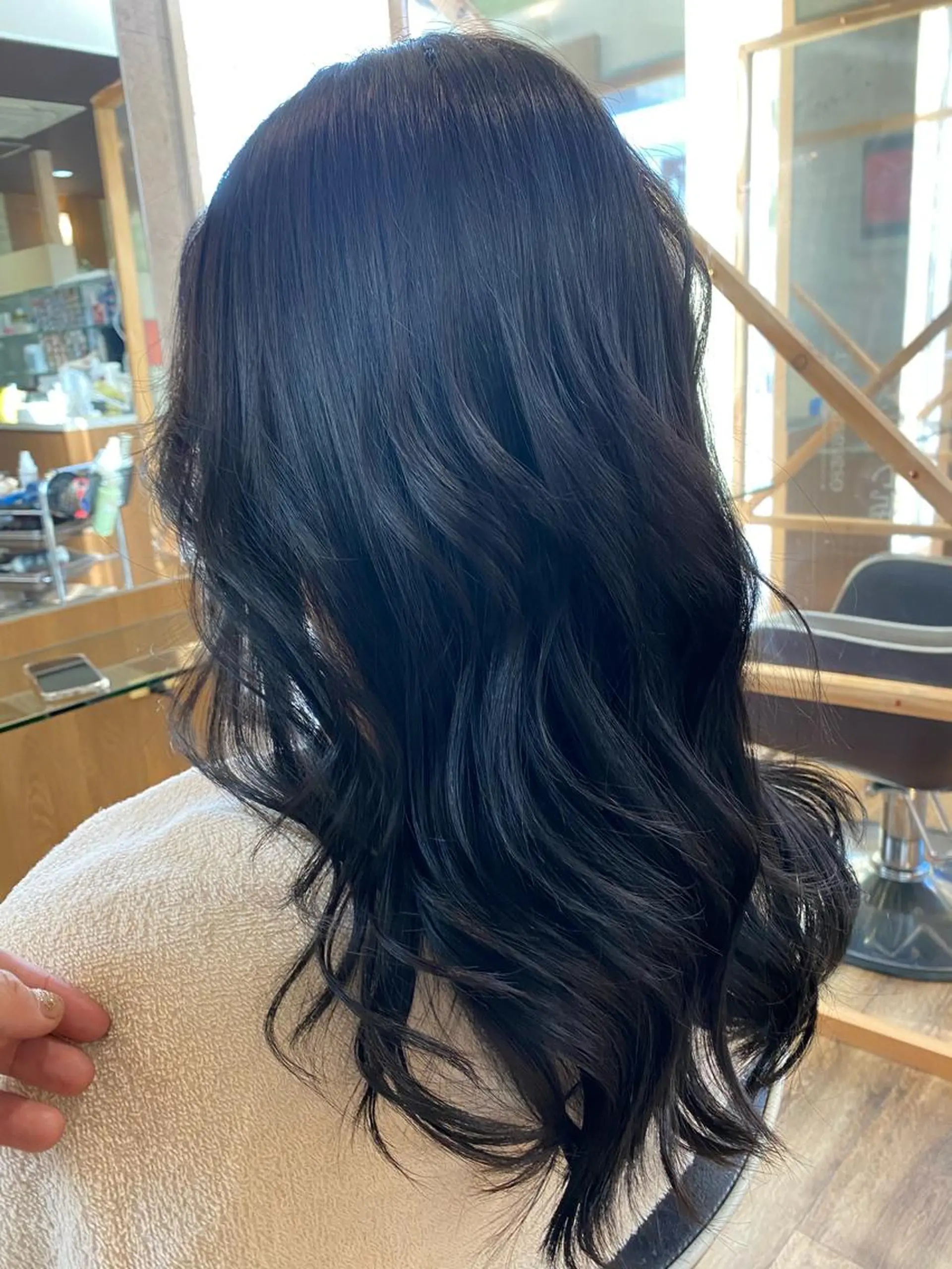 セミロング カラー ヘアアレンジ 🌻井上 マリー🌻のヘアスタイル