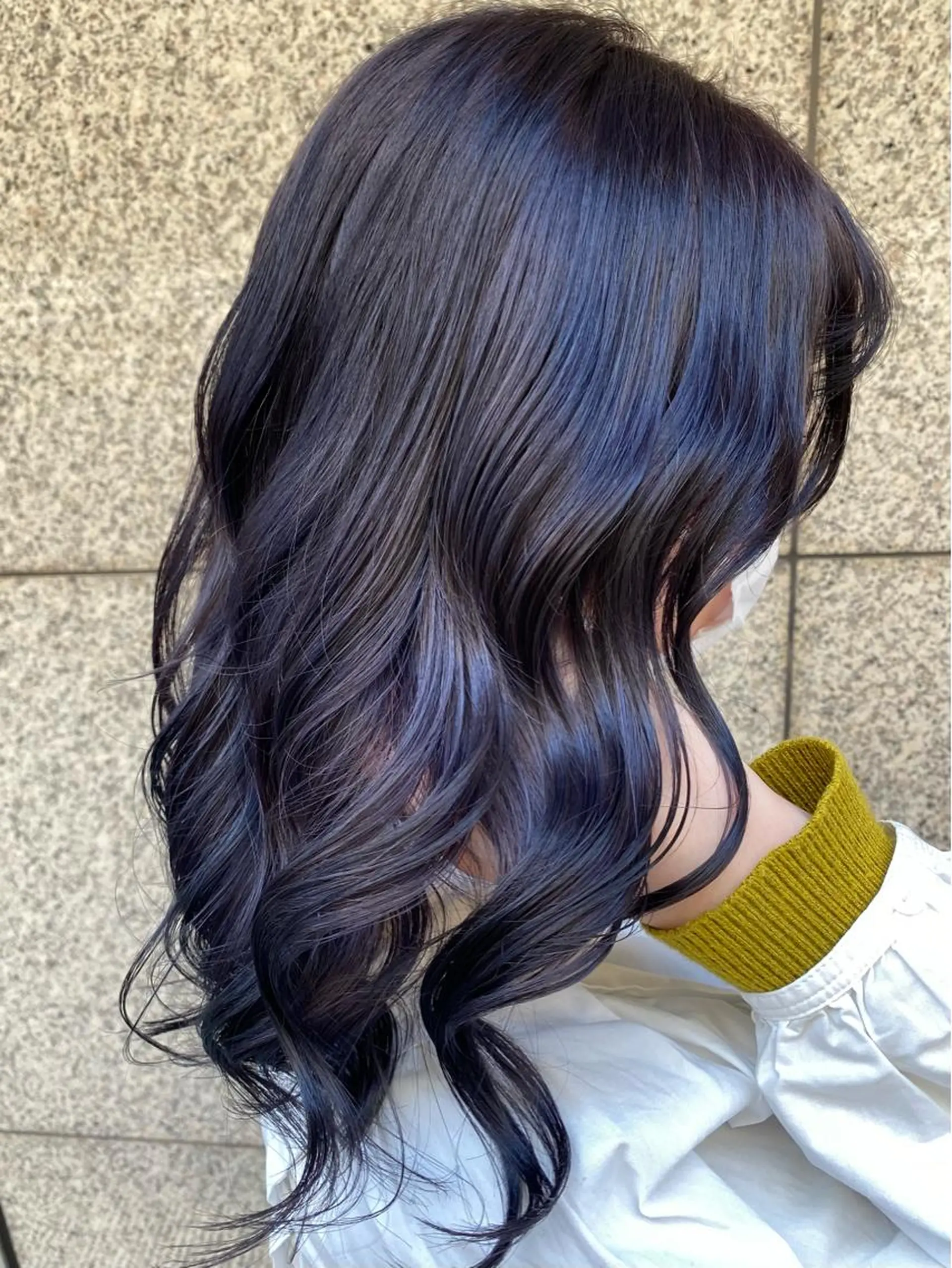 ロング メンズ縮毛矯正 ニュアンスパーマのヘアスタイル