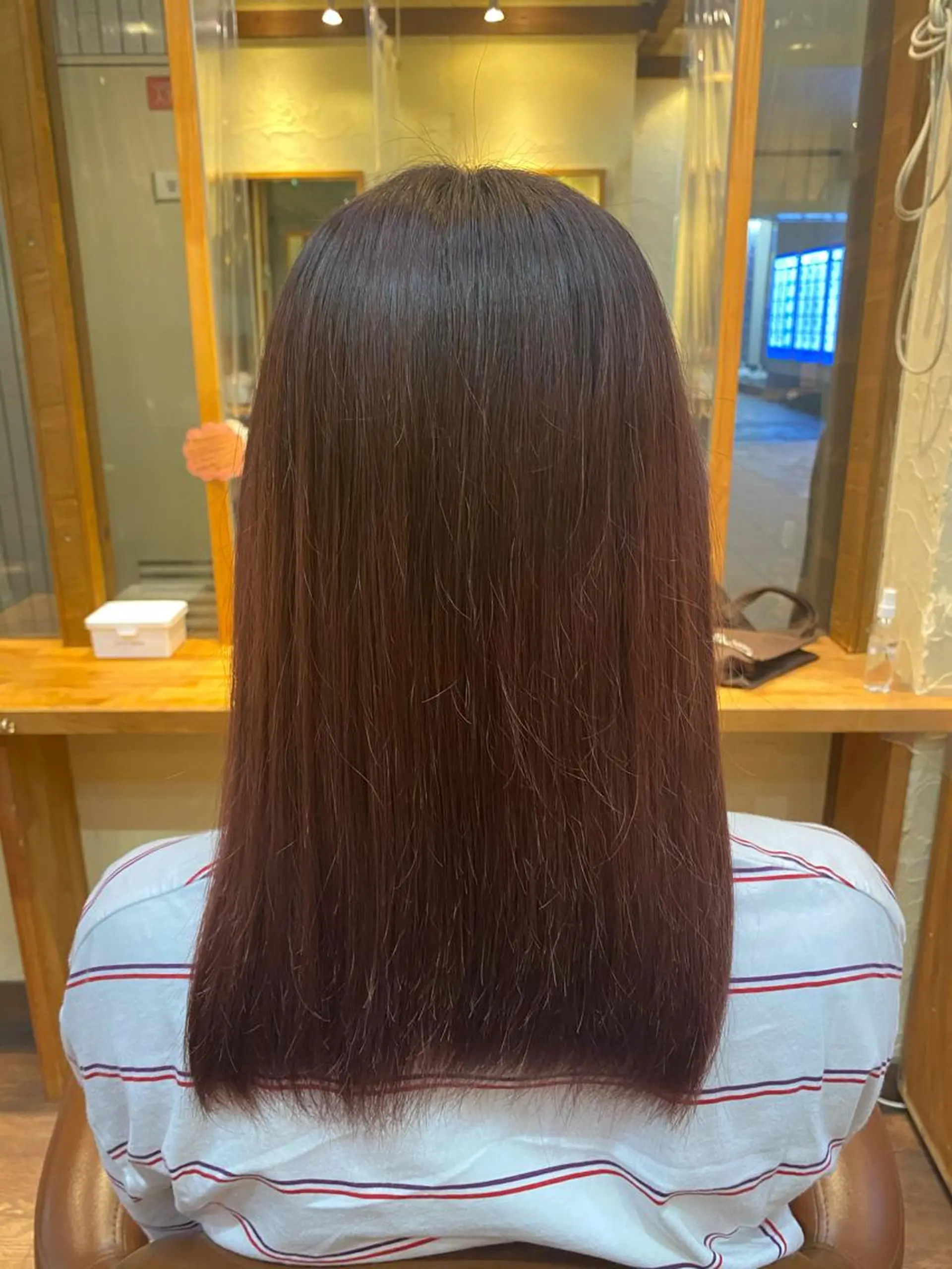 セミロング カラー パーマ ヘアアレンジ メンズ キッズ ネイル マツエク・マツパ 🌈髪質改善・美髪矯 正・平野瀬乃🌈のヘアスタイル