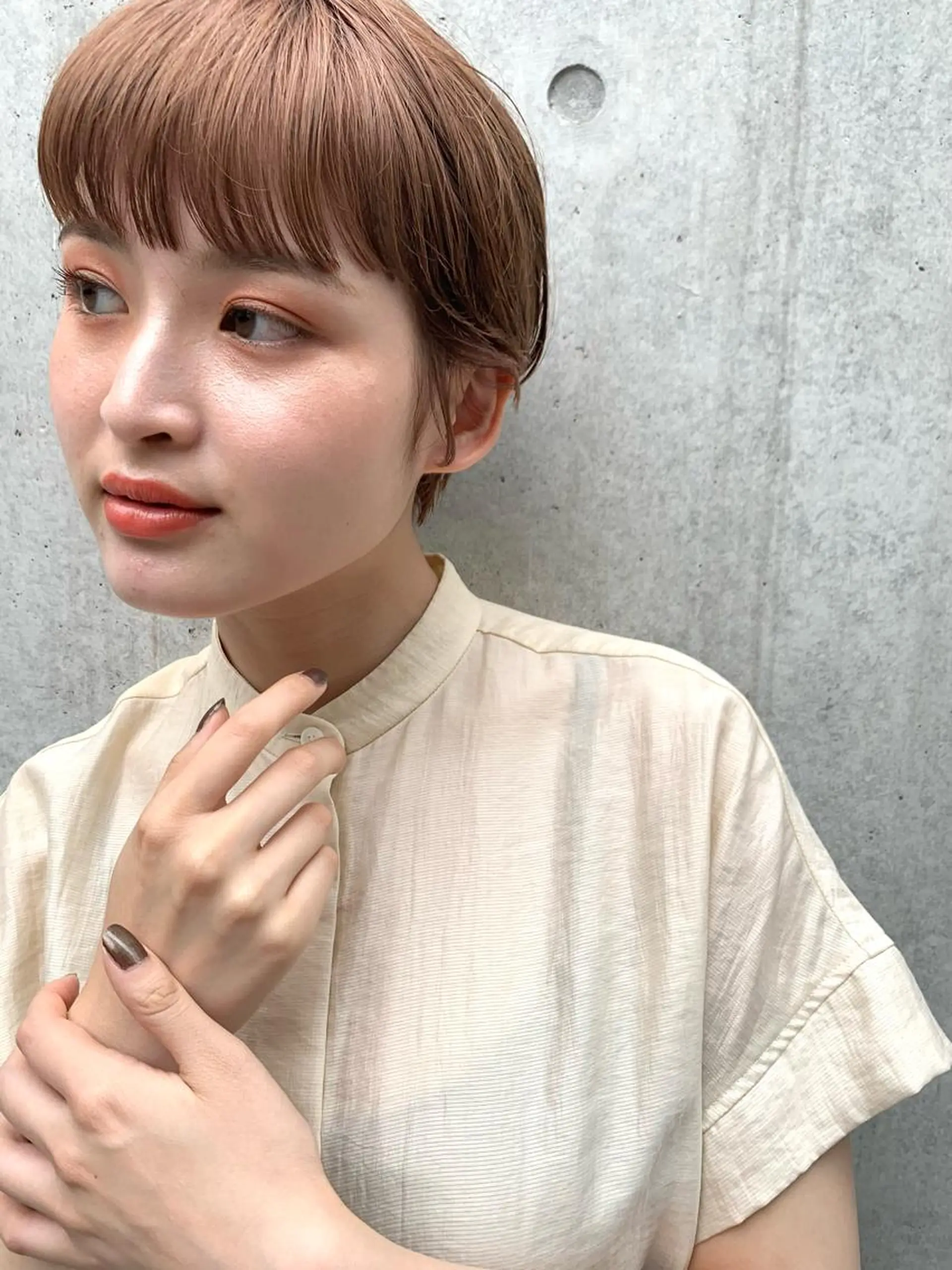 ショート カット ヘアカラー トリートメント 川本 裕🌿のヘアスタイル