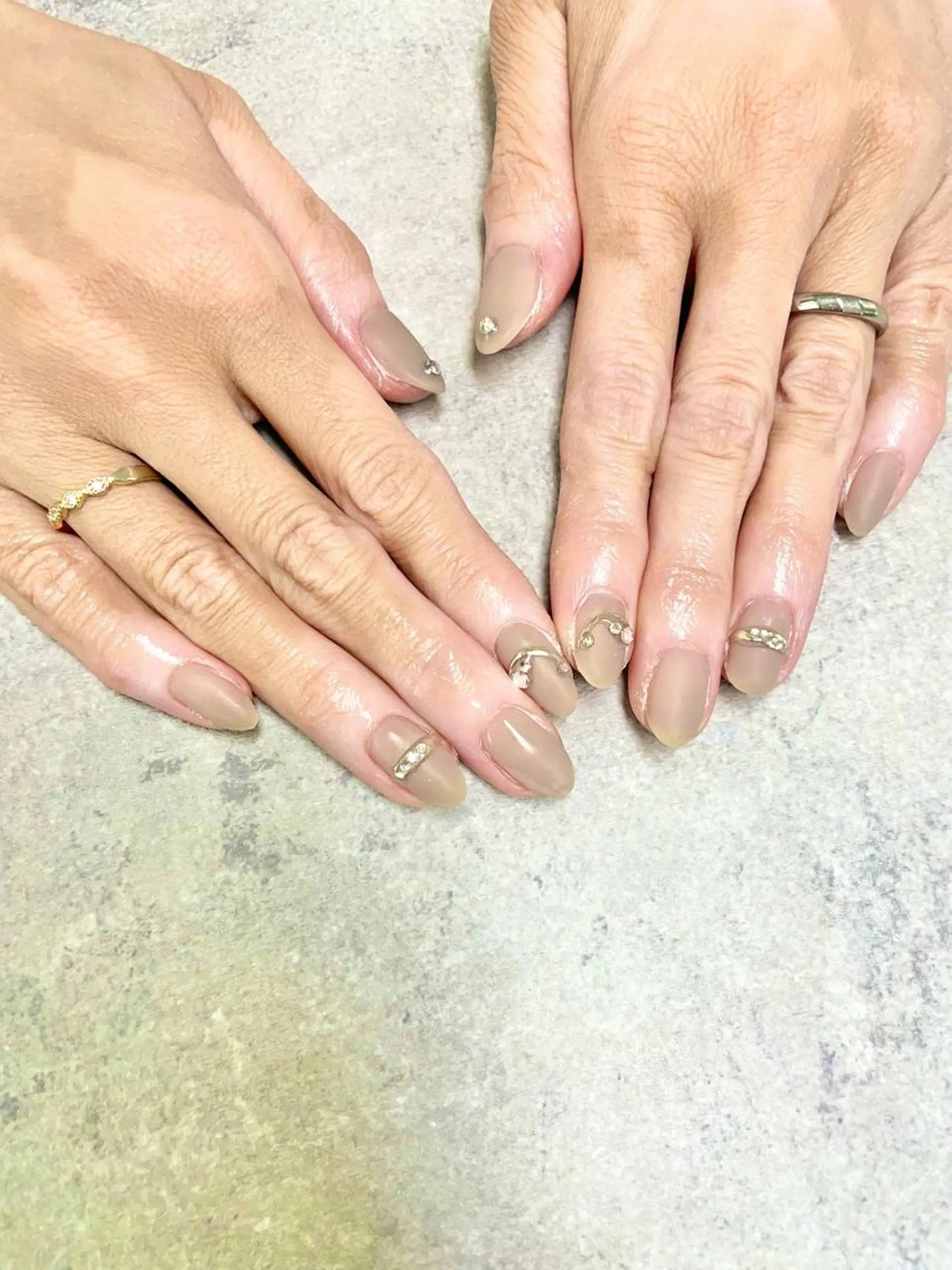 ネイル マットネイル ハンドネイル ハンドケア FASTNAIL PLUS 新宿店のネイルデザイン