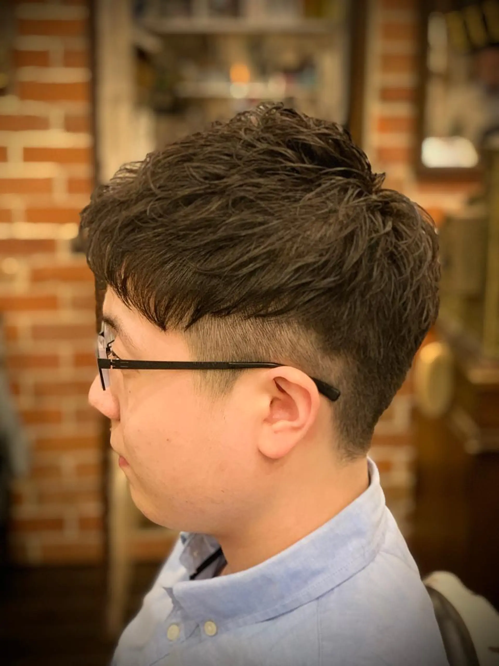 ミディアム ヒロ銀座 林のヘアスタイル