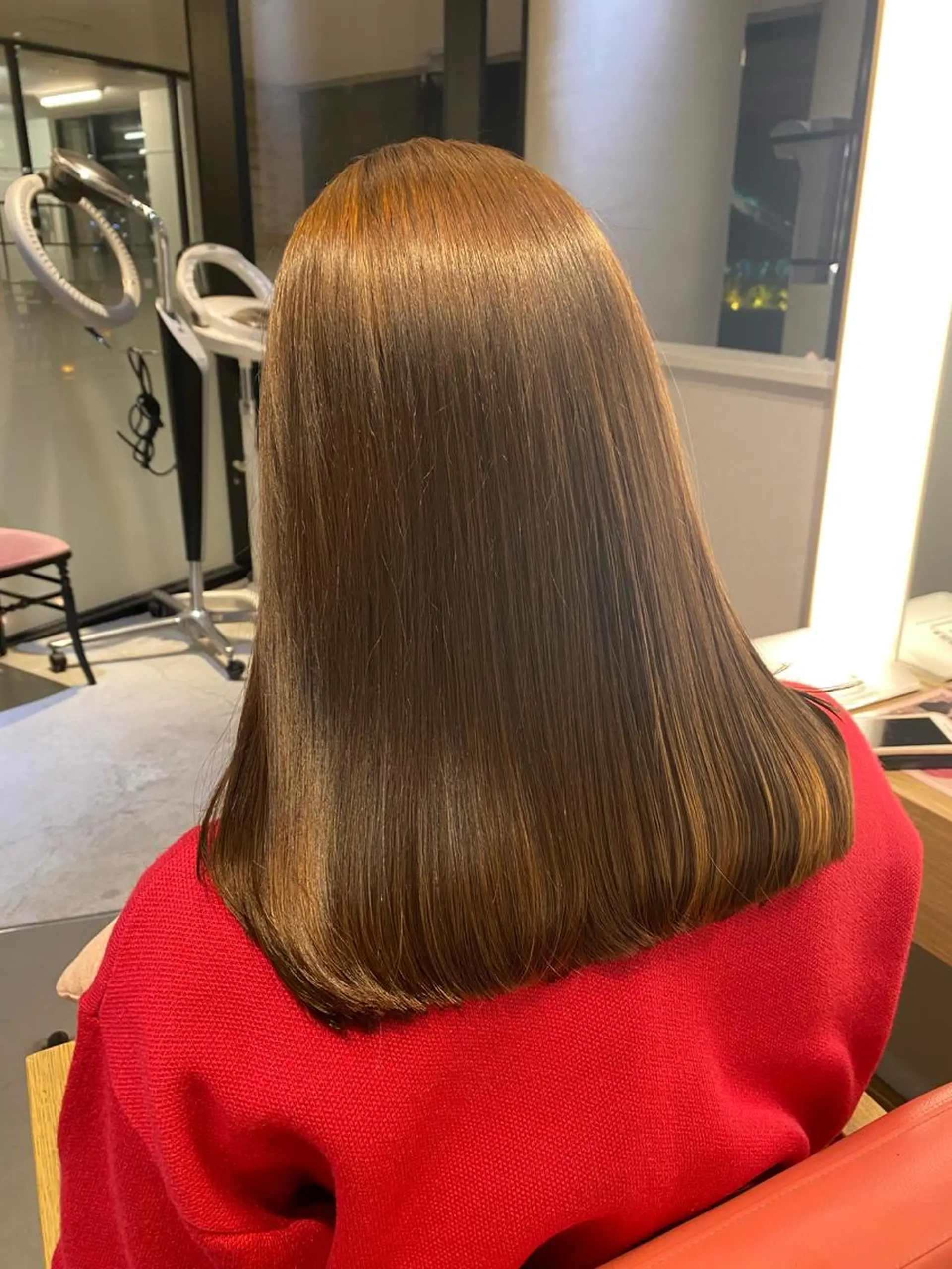 セミロング unopulir 景山　凌のヘアスタイル