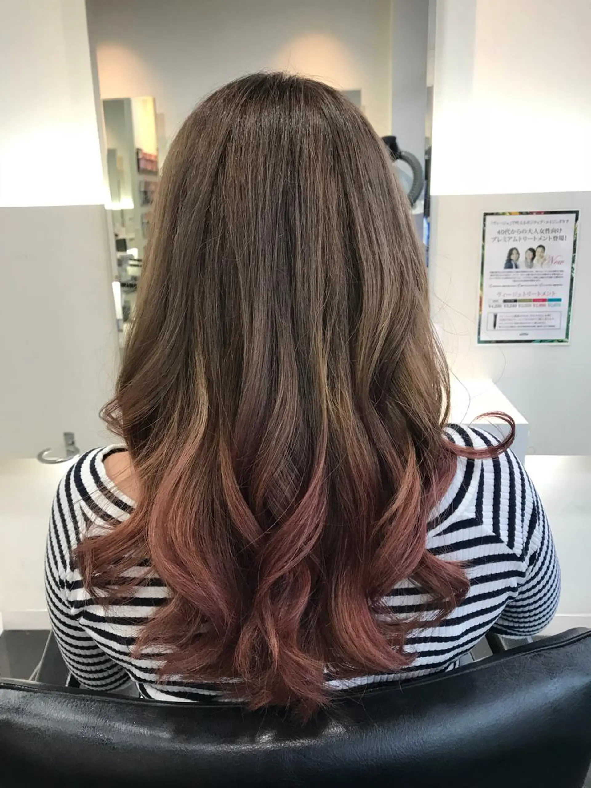 ロング カラー 関口 友行のヘアスタイル