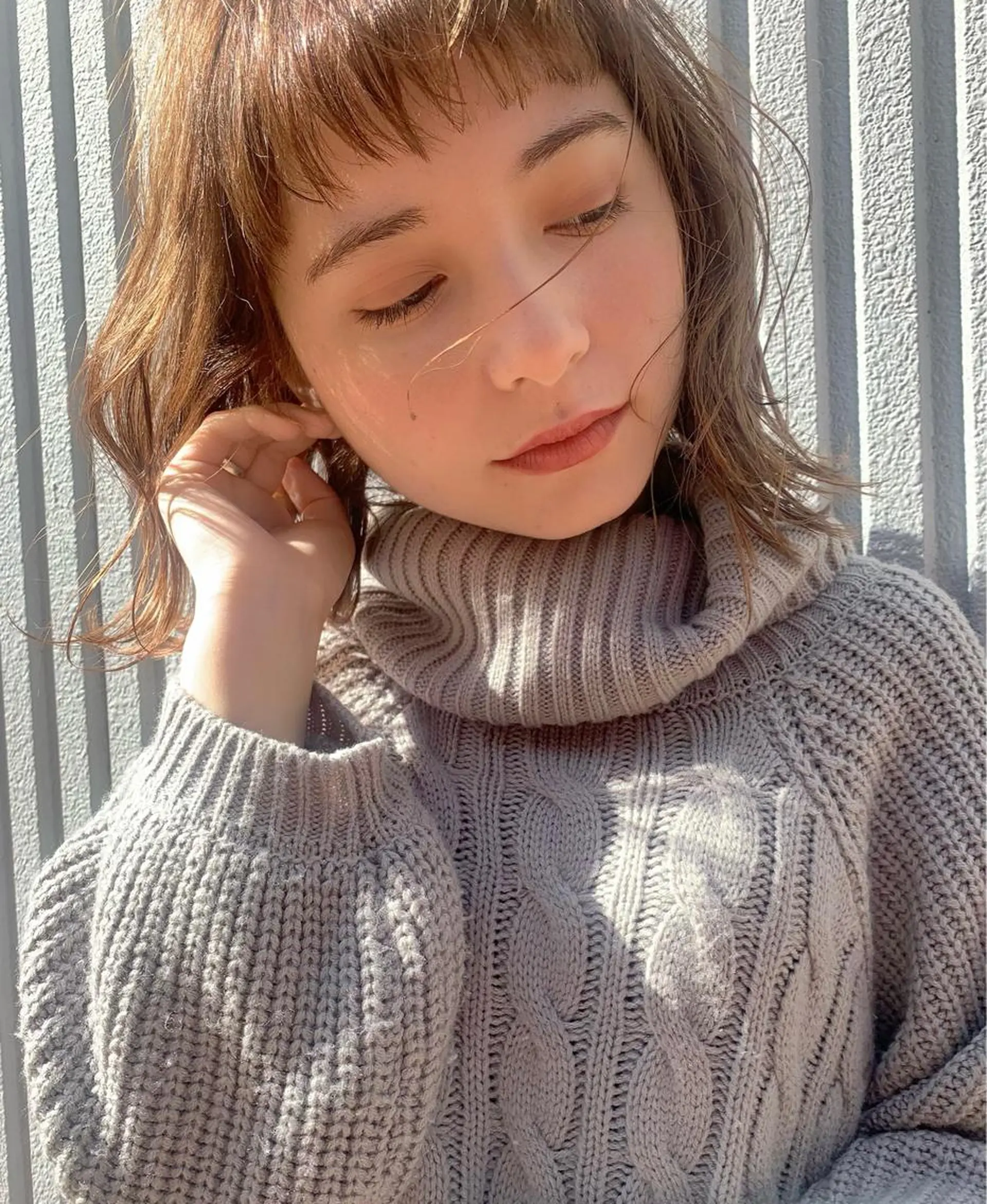 カラー 酸性ストレート/ブリ ーチなし/中村 匠のヘアスタイル