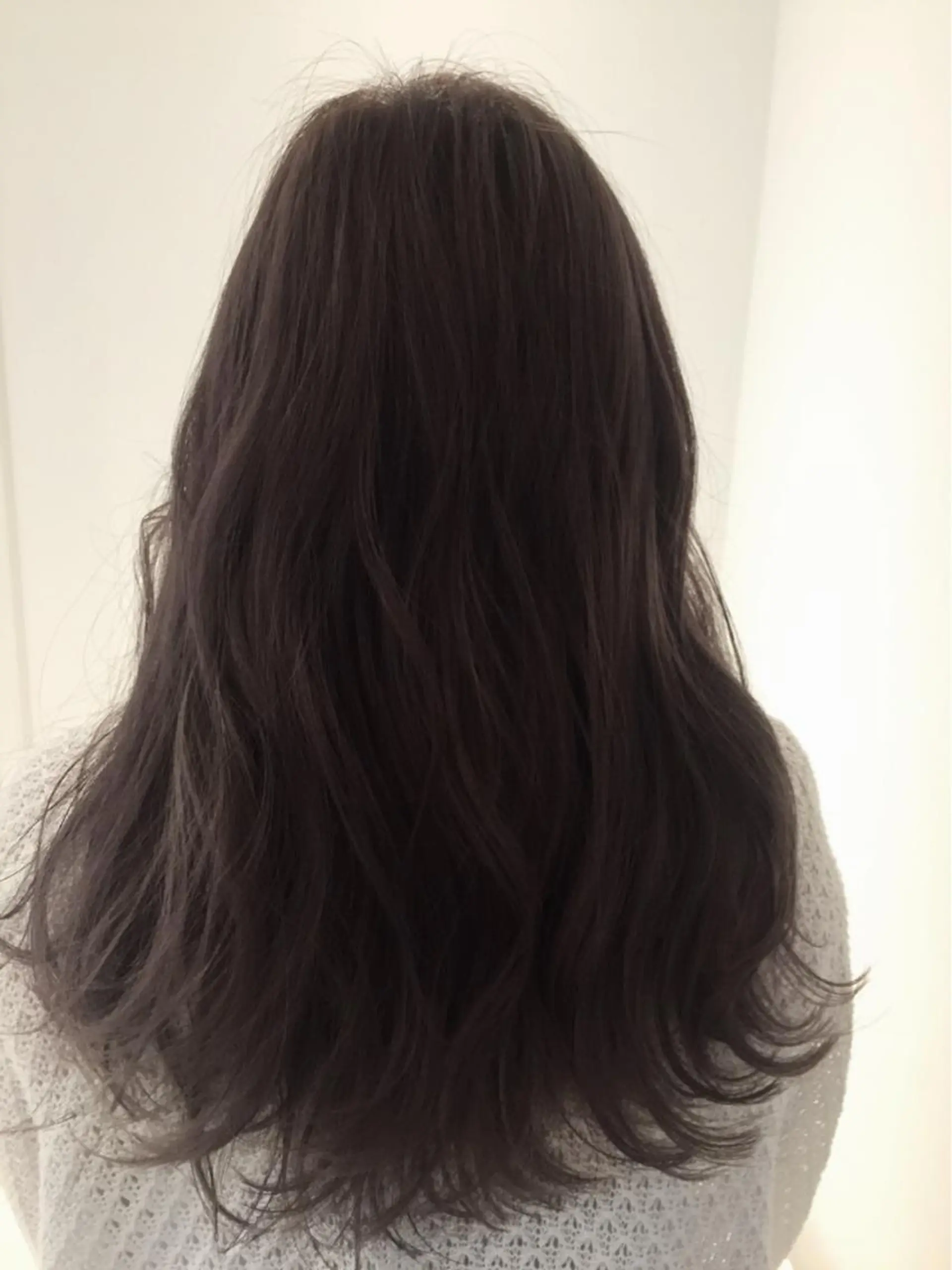 セミロング カラー アディクシーカラー グレージュ イルミナカラー ヘアカラー トリートメント ヘアセット ✨ハイクオリティ✨ 山本香也のヘアスタイル