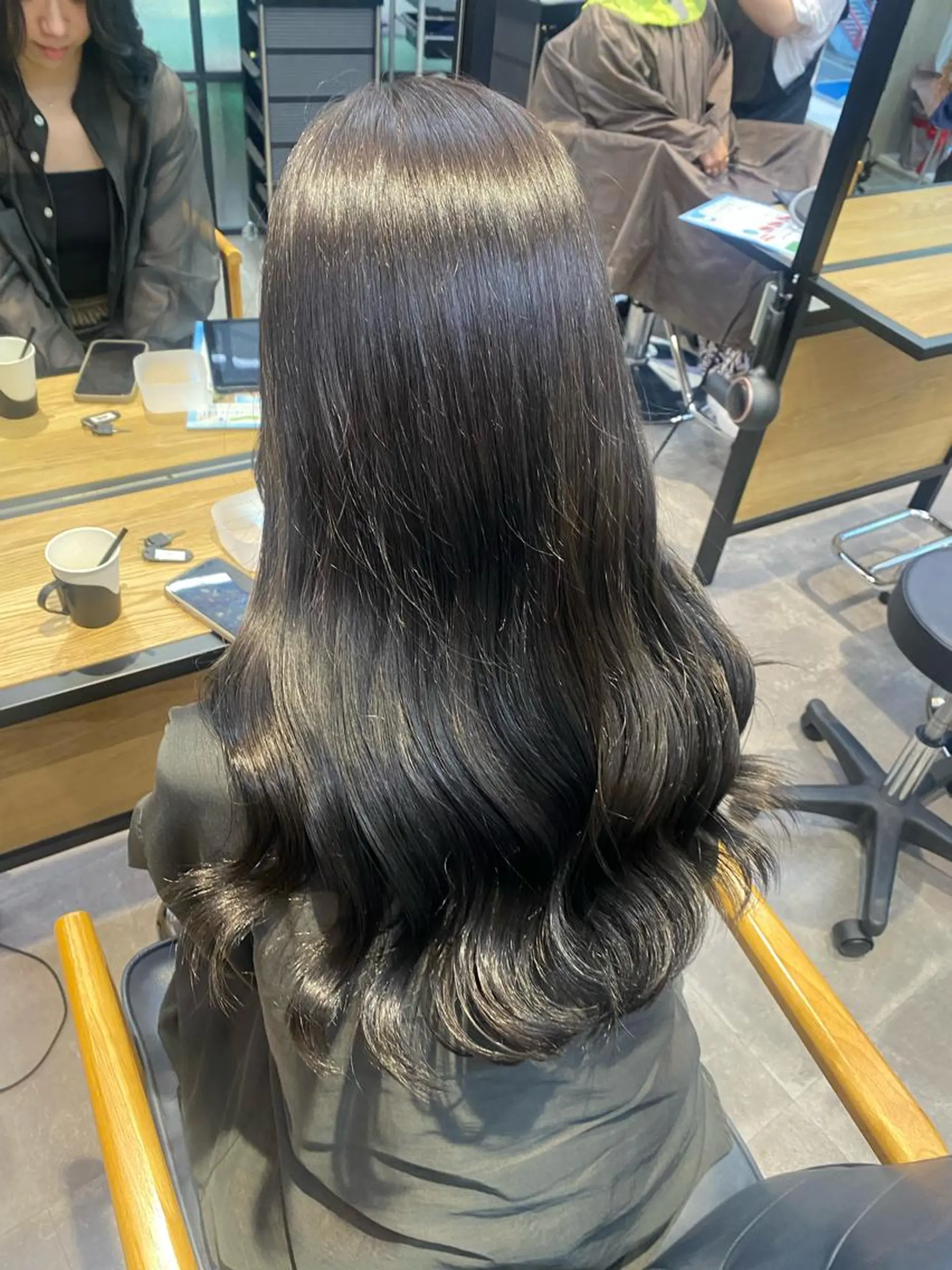 ロング カラー 韓国×髪質改善カラー 💎hinaのヘアスタイル