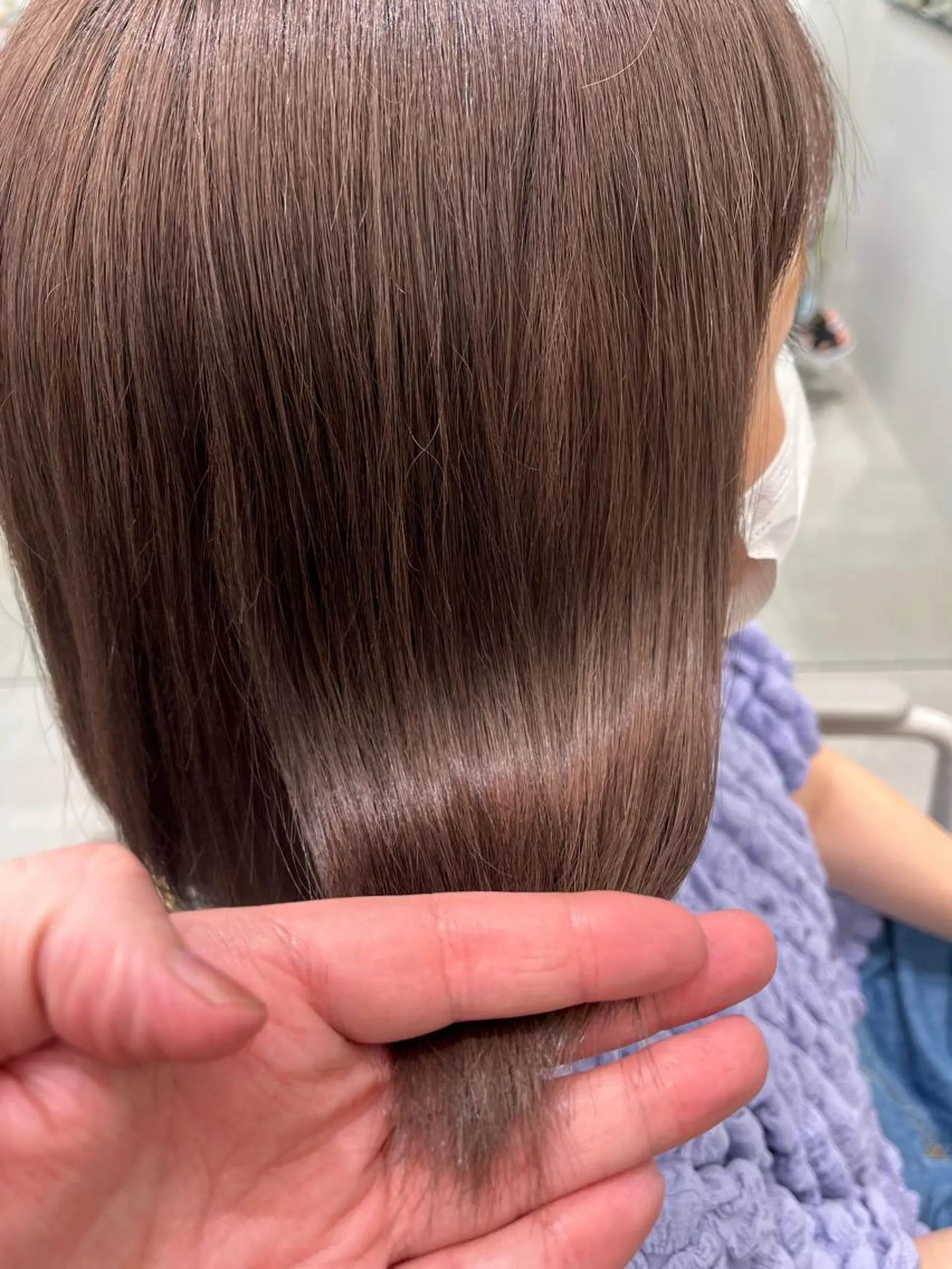 ショート カラー 菅 樹希弥のヘアスタイル