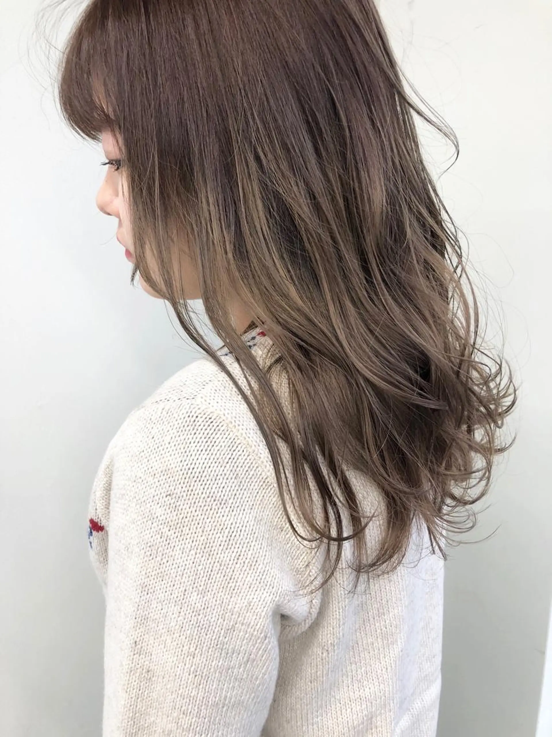 セミロング 小澤大輔 YOLO hairのヘアスタイル