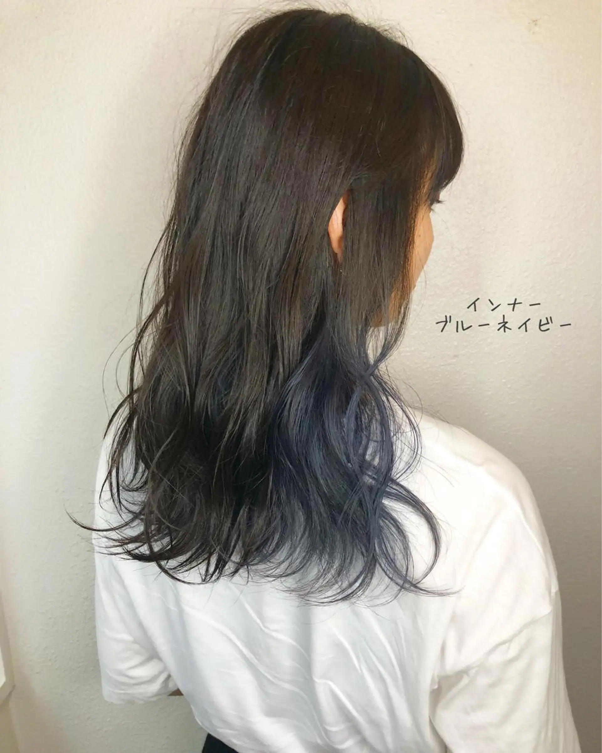 ロング カラー ブリーチ あさだ しゅうたろうのヘアスタイル