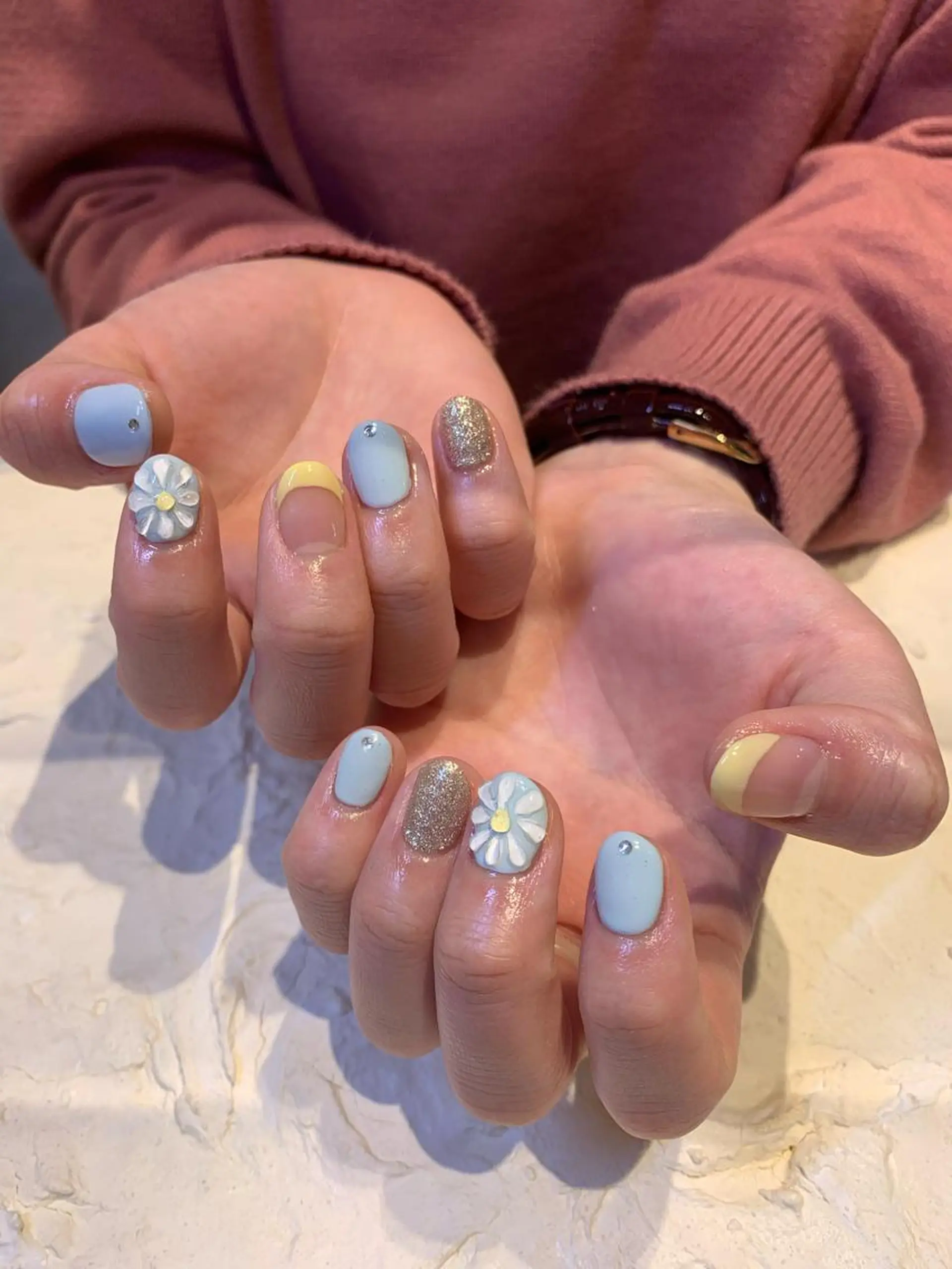 ネイル 春ネイル マキノ ユイのネイルデザイン