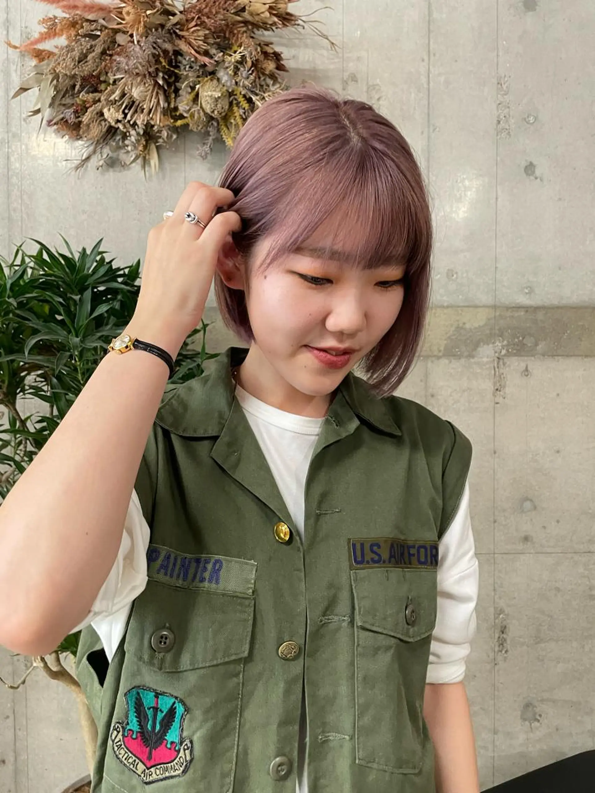 カラー wewe: momoeのヘアスタイル