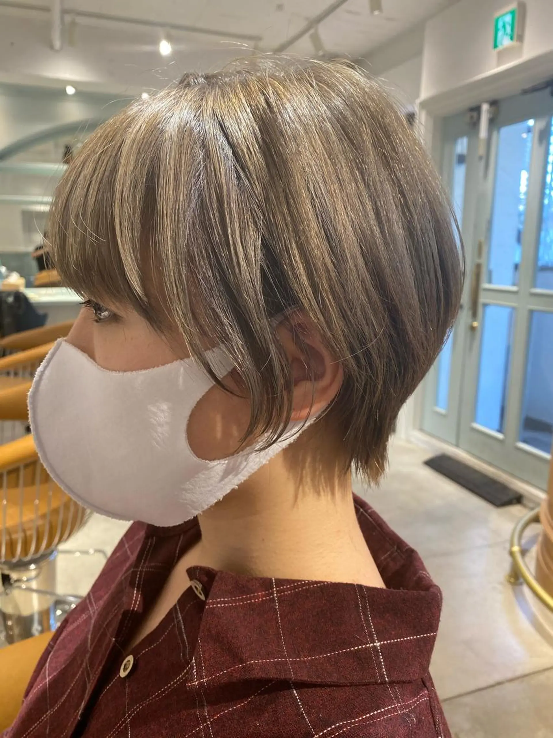 ショート 髪質改善レイヤー/ ボブたんの翔太のヘアスタイル