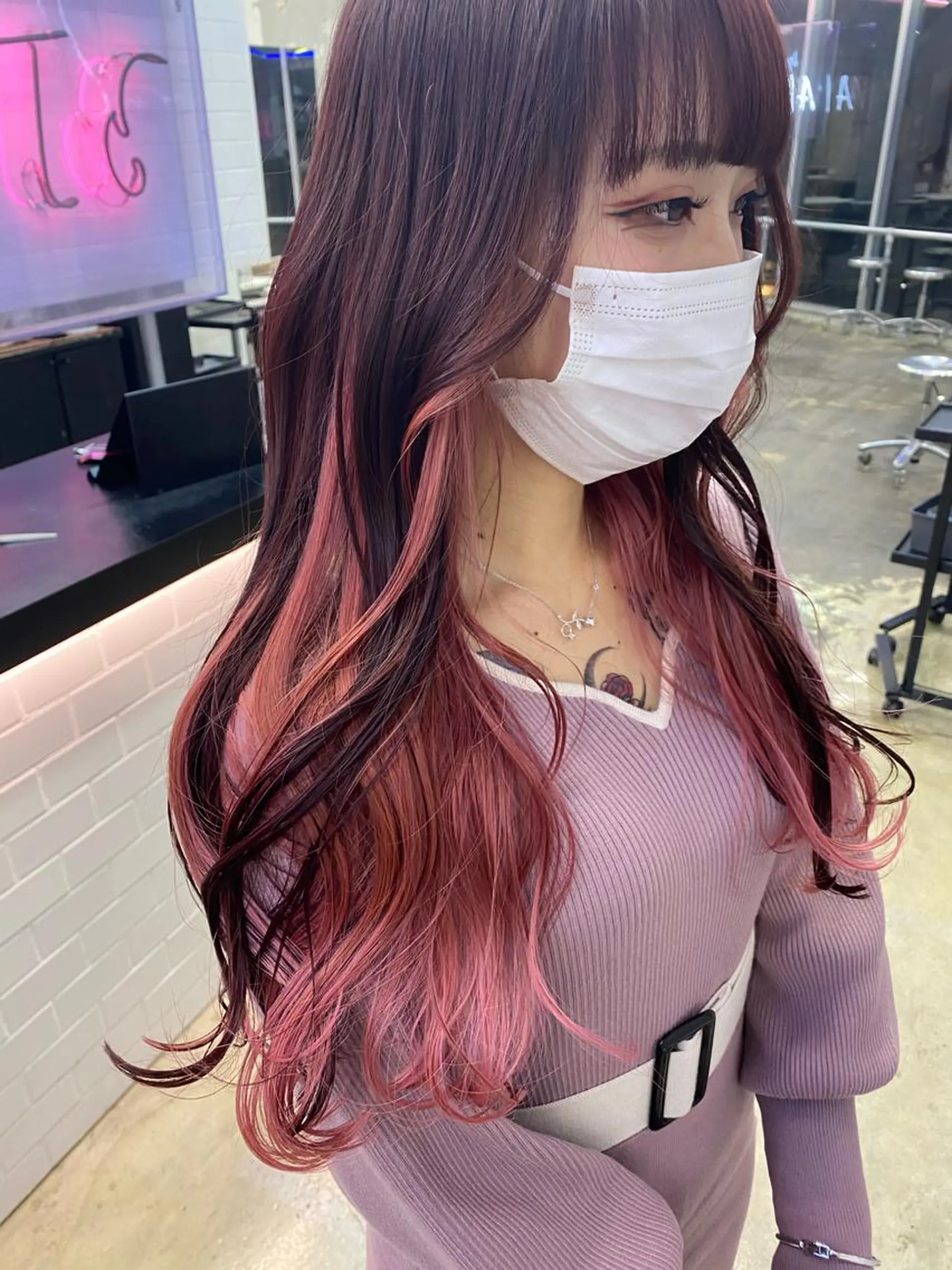 ロング カラー 💗💗韓国レイヤー yu-ki💗💗のヘアスタイル