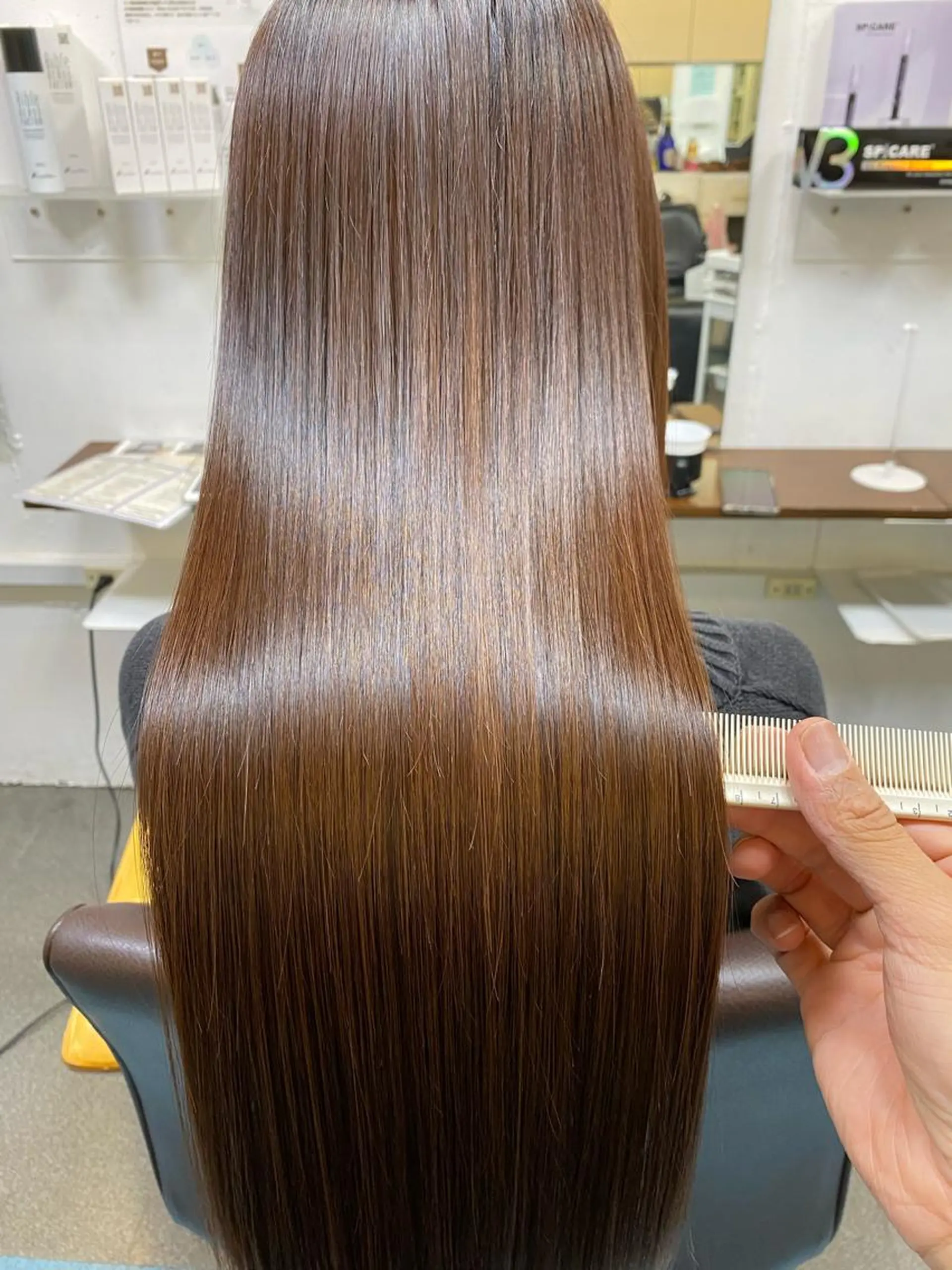 ロング 髪質改善 トリートメント カット トリートメント 【髪質改善】に特化 オリーブオイルクラブのヘアスタイル