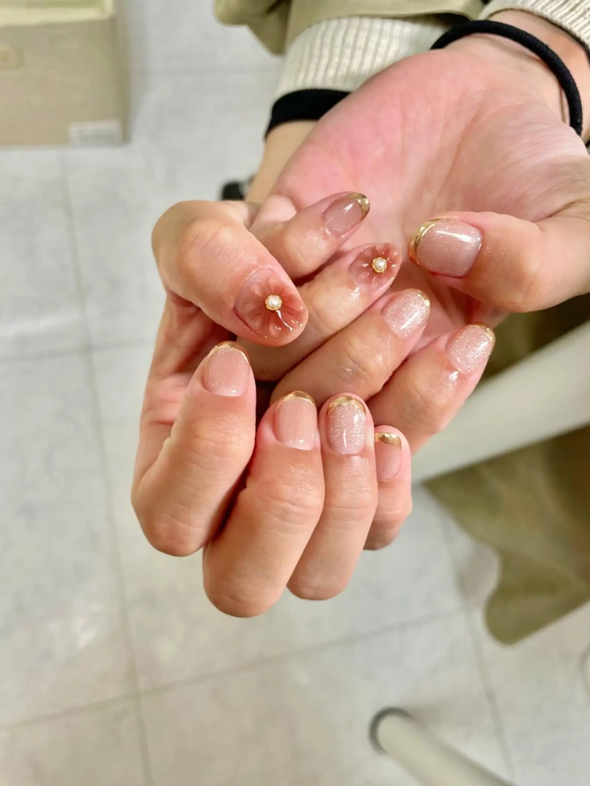 ネイル ハンドネイル ハンドケア m-nail 🌙minamiのネイルデザイン