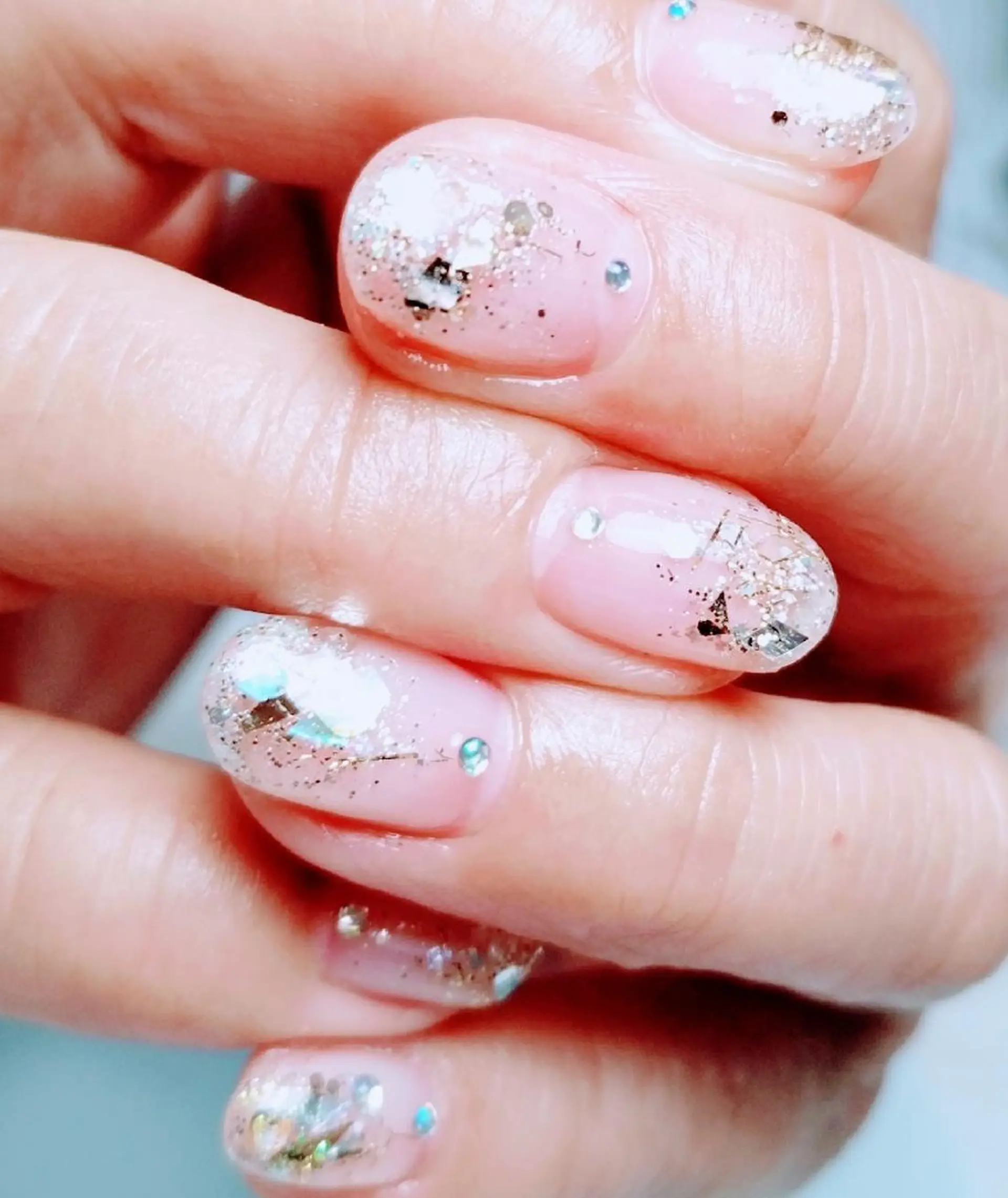 ネイル ストーンネイル ハンドネイル ulunail mikaのネイルデザイン