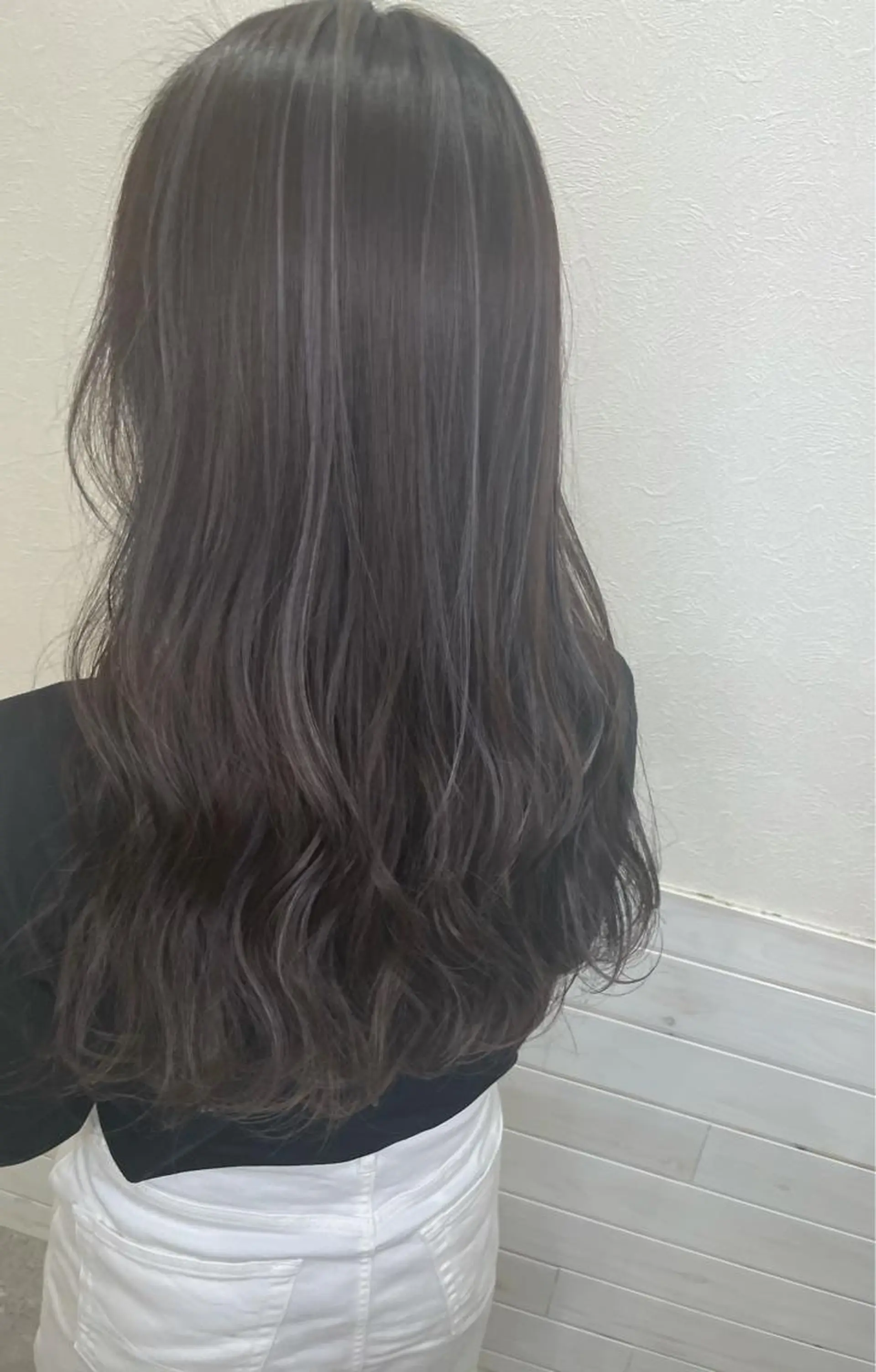 ロング 髪質改善×縮毛矯正 ×艶カラーNAOのヘアスタイル