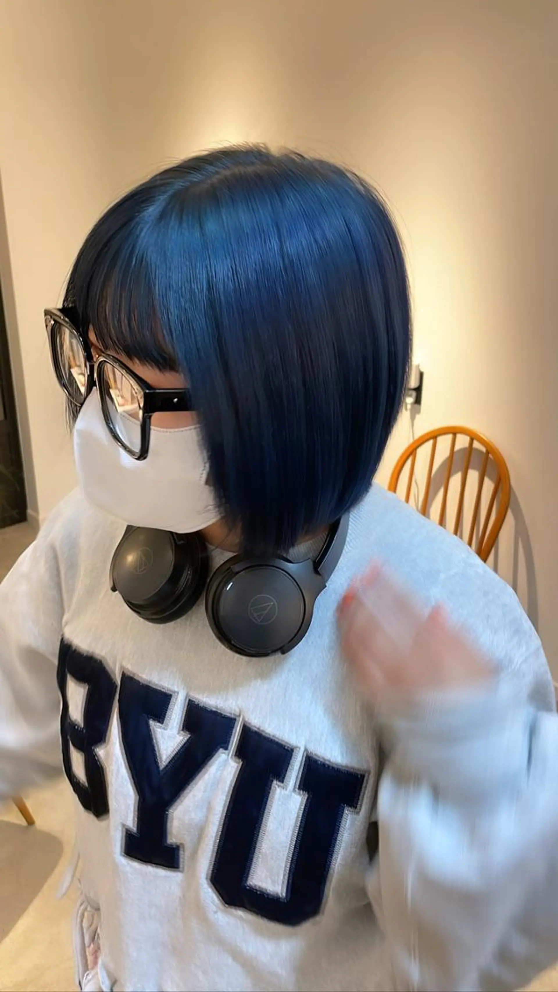 カラー パーマ/透明感カラー 小松のヘアスタイル