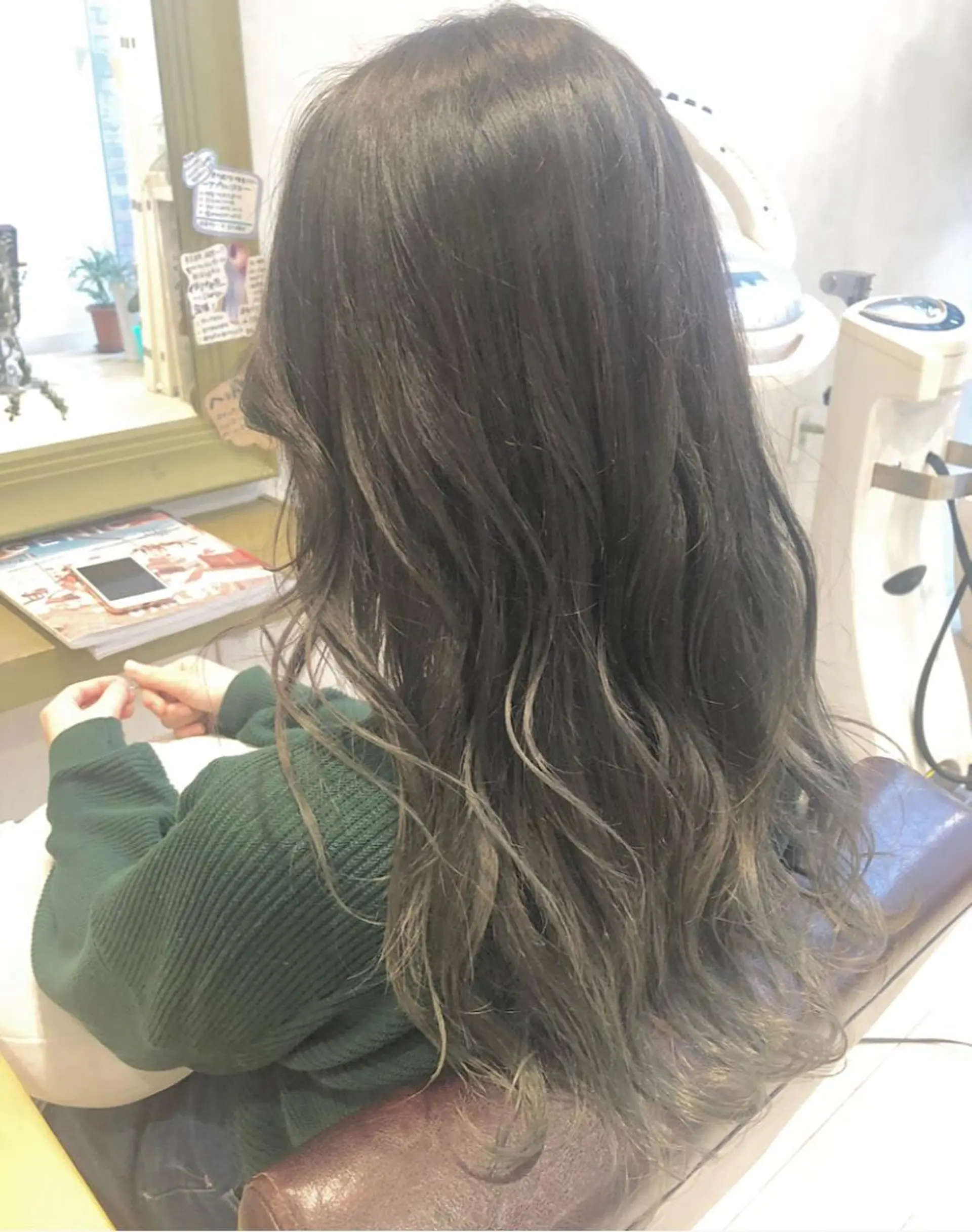 ロング カラー nakahara madokaのヘアスタイル