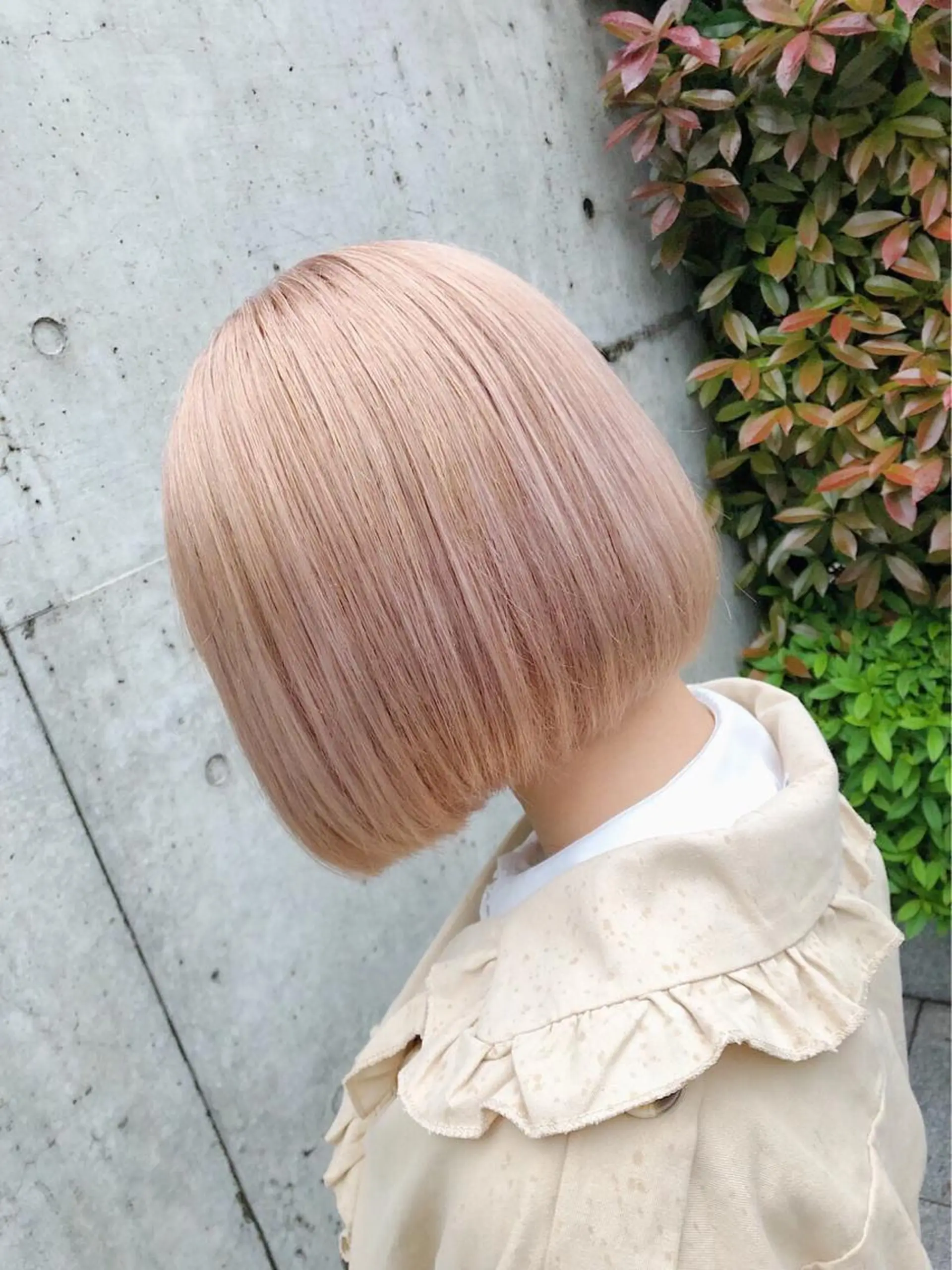 ショート カラー アッシュ アッシュグレー ベージュカラー 黒髪 ブリーチ ヘアカラー トリートメント ブリーチなしカラー/ 髪質改善　　佐藤 豪のヘアスタイル