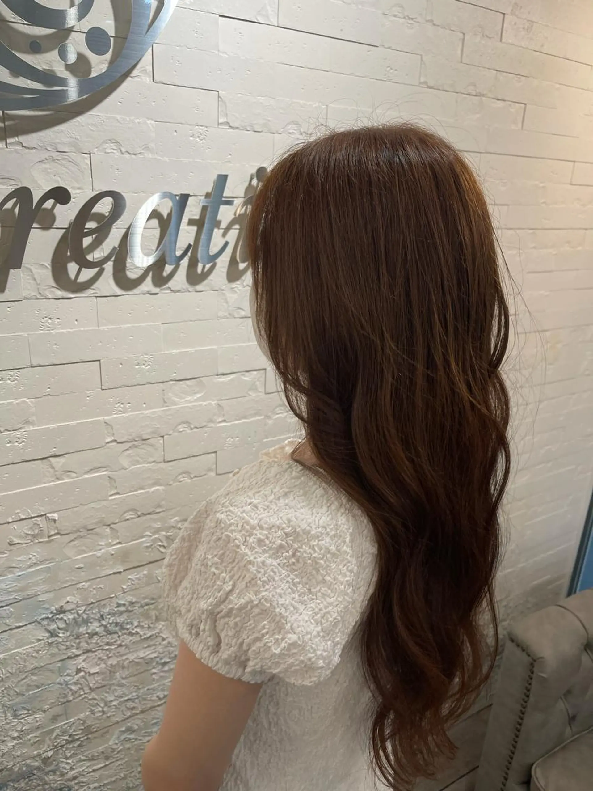 ロング ハイトーン ／ レイヤー/吉田陸斗のヘアスタイル