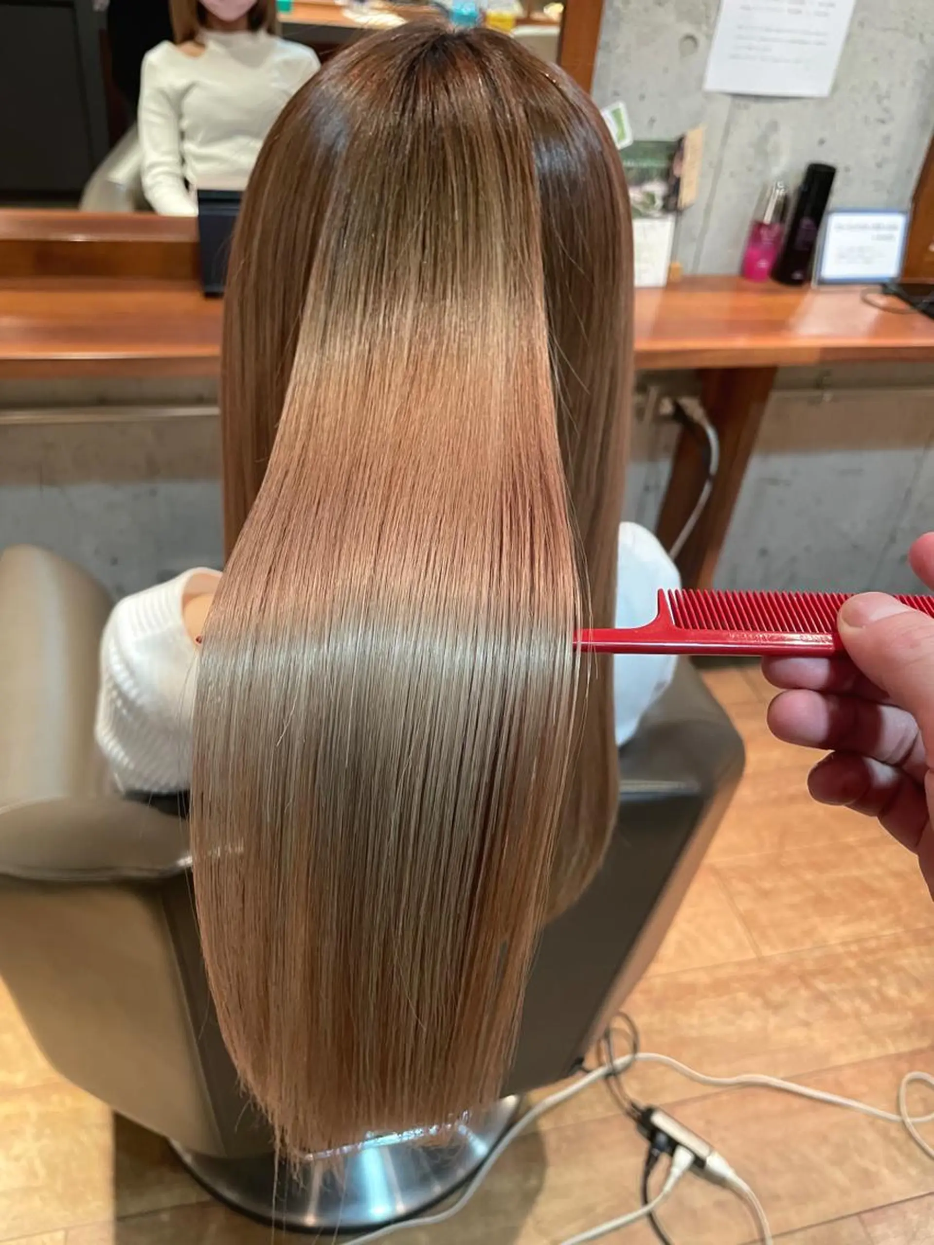 ロング カラー 髪質改善 カット トリートメント Hikaru Takahashiのヘアスタイル