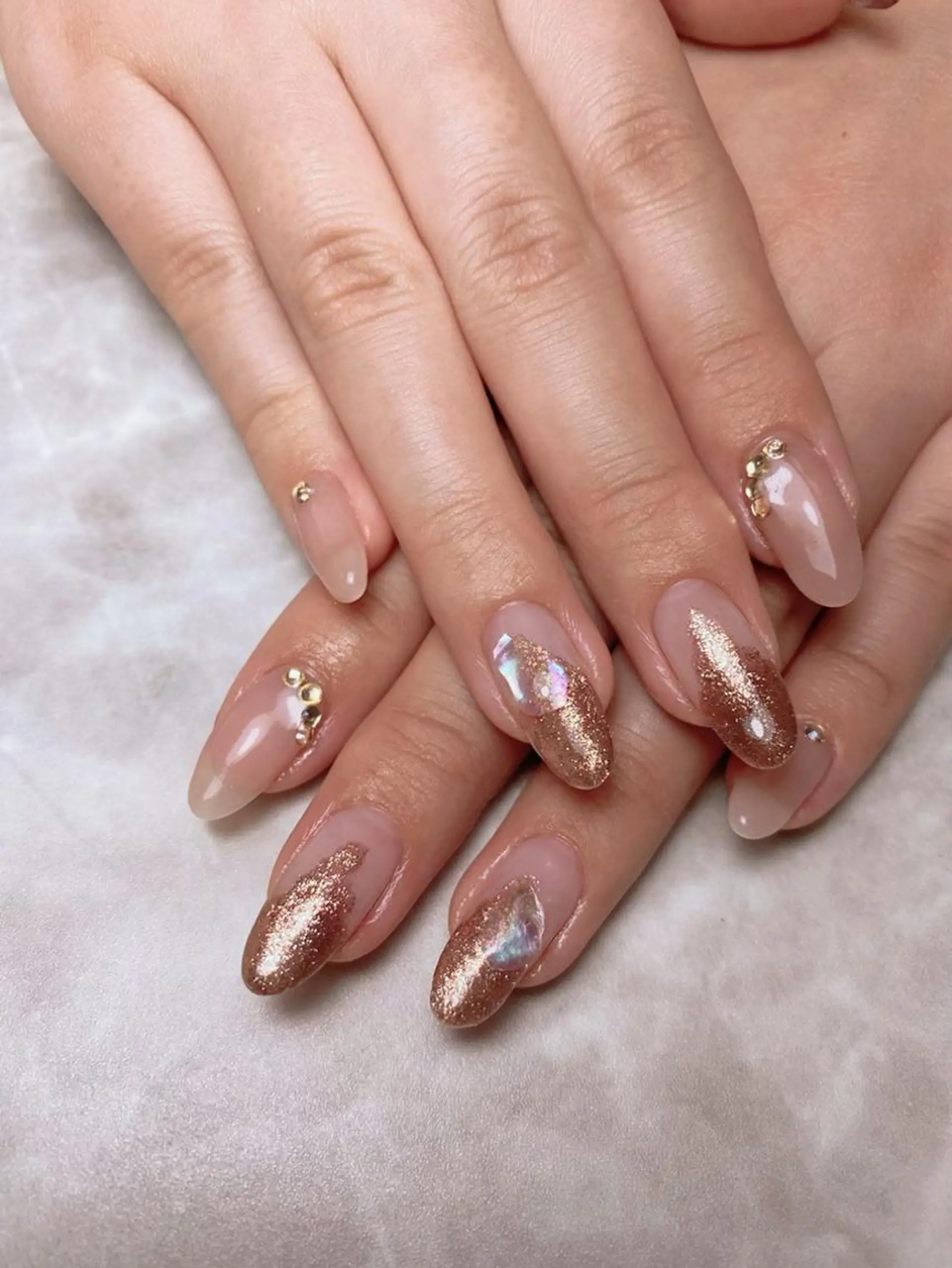 ネイル ハンドネイル ハンドケア 🌿Charme🌿 MAIのネイルデザイン