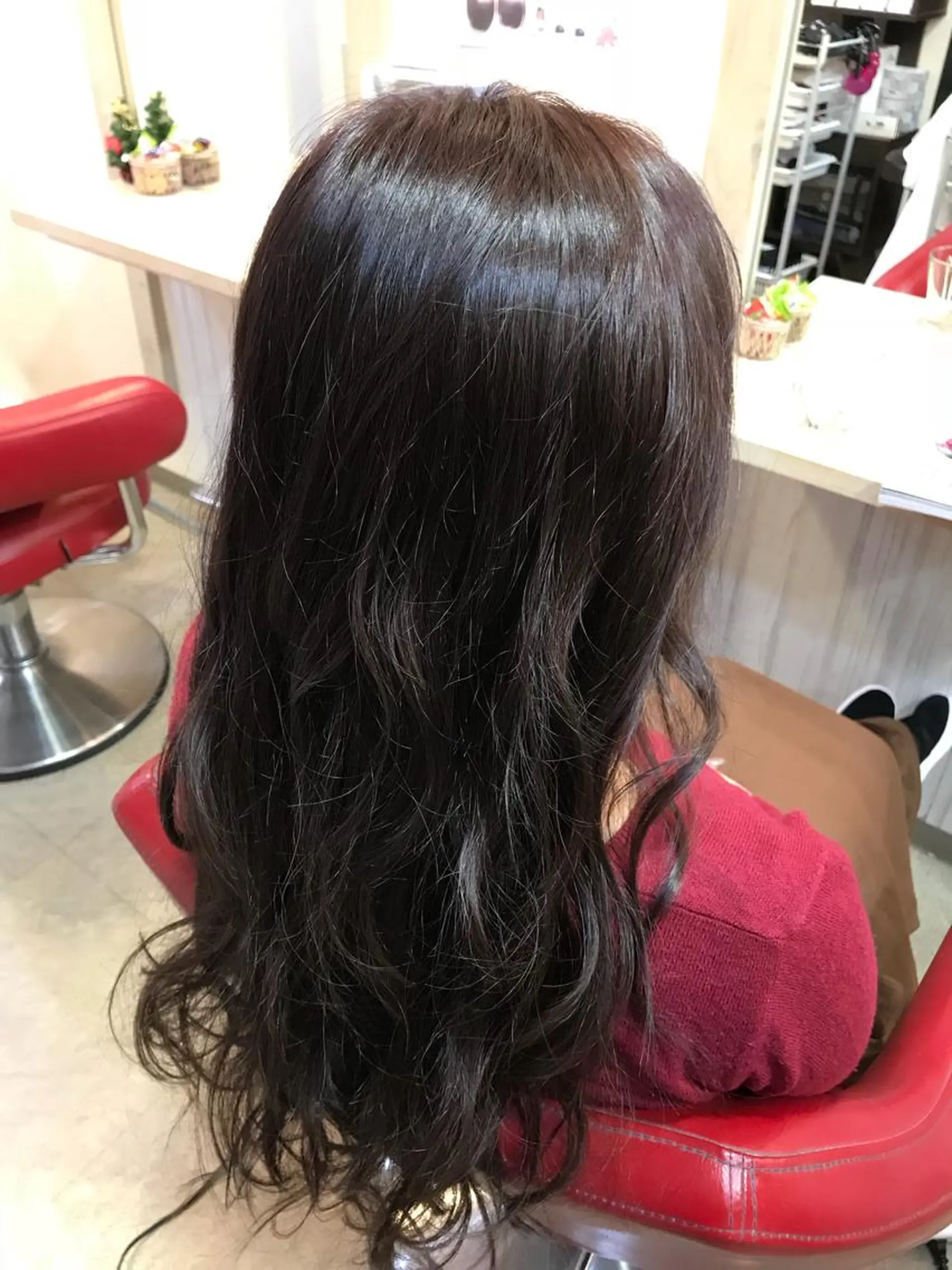 カラー アッシュ バイオレットカラー バイオレットアッシュ 渋谷宮益坂 omoのヘアスタイル