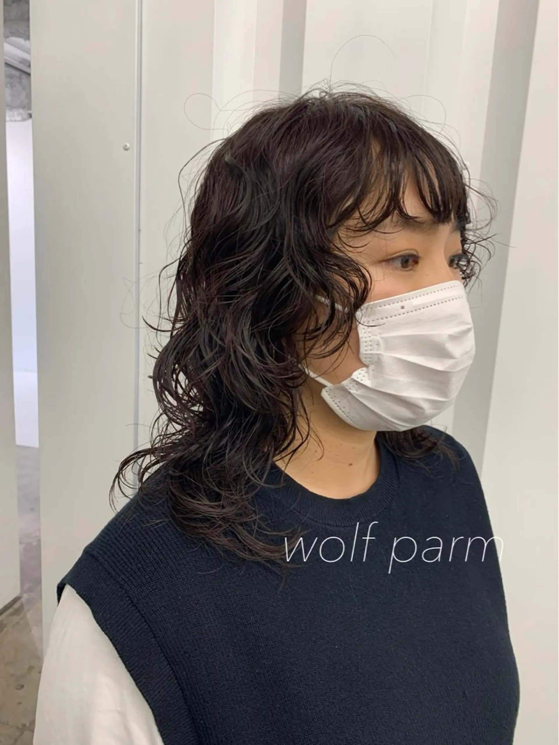 セミロング カラー パーマ カット パーマ トリートメント レイヤーカット/艶髪 ✨💭KIRARIのヘアスタイル