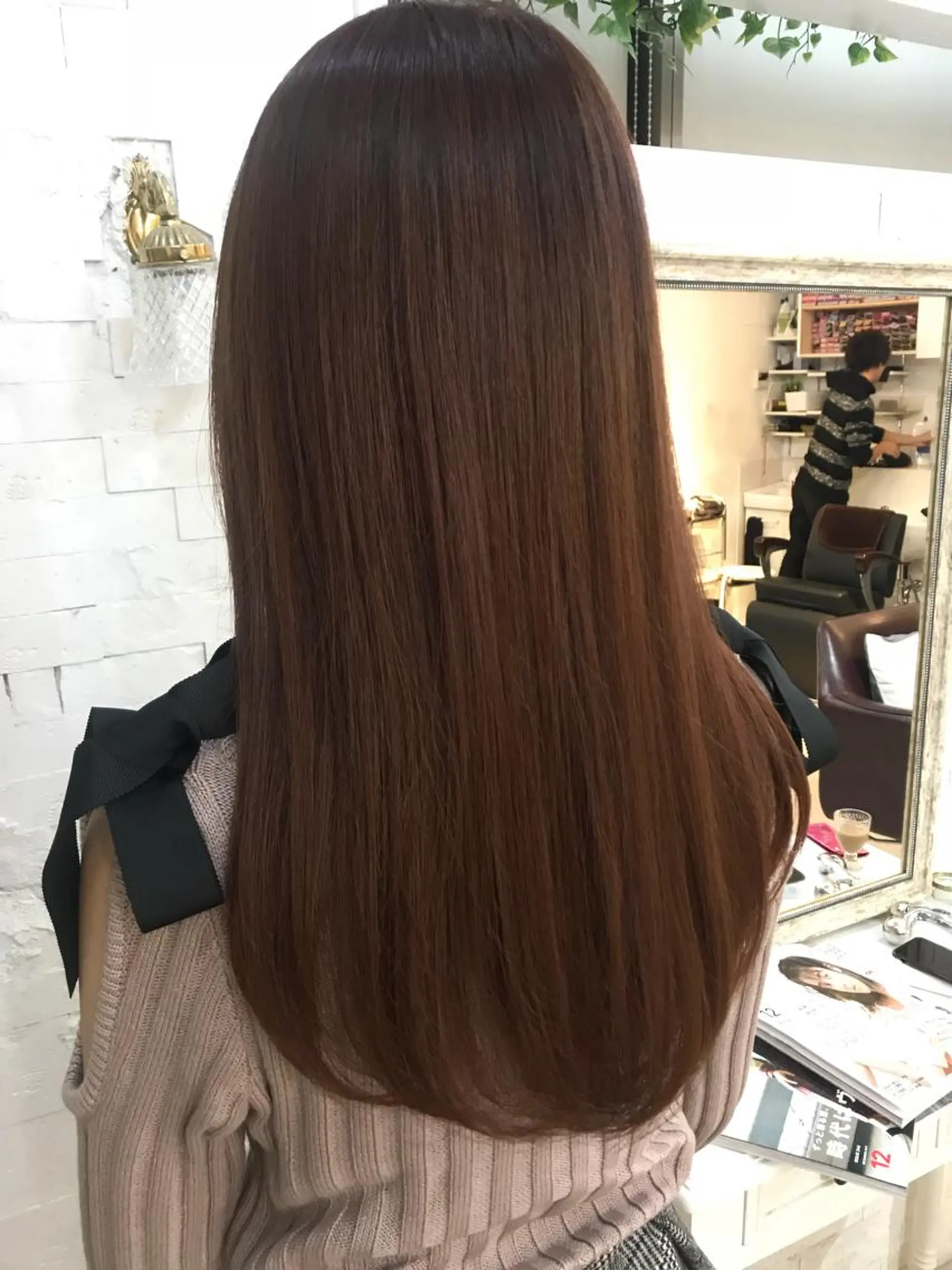 ロング ハイライト エクステ（レミー毛） NINEのヘアスタイル