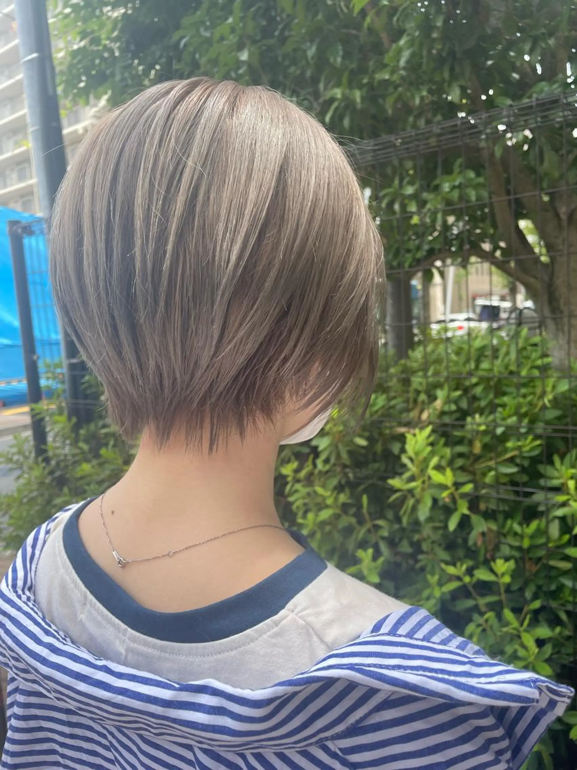 ショート ショートボブ アッシュ ボブ ショートヘア カット sato ayaka ｜透明感カラー🫧のヘアスタイル