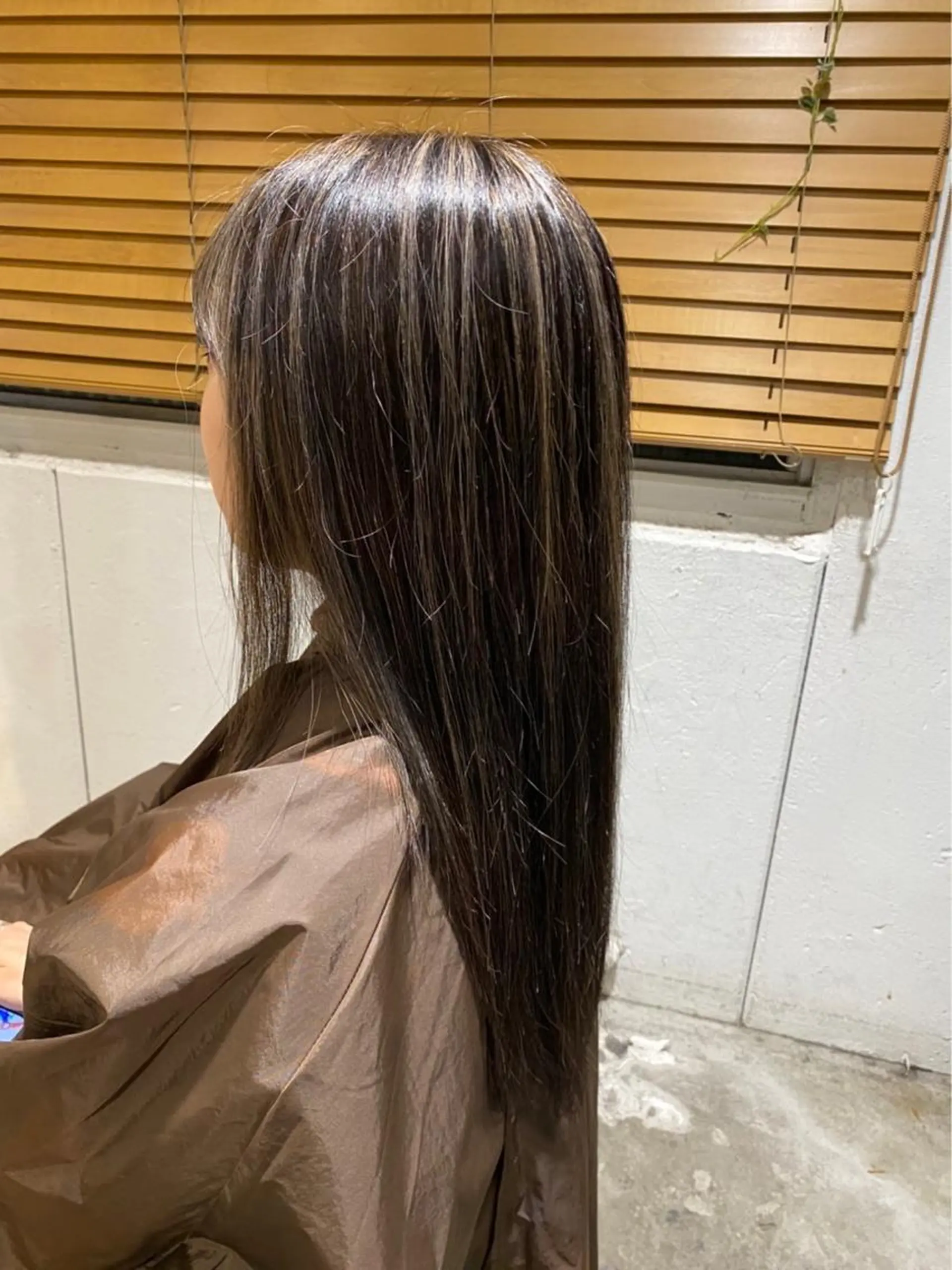 ロング カラー カット ヘアカラー 長濱 俊のヘアスタイル