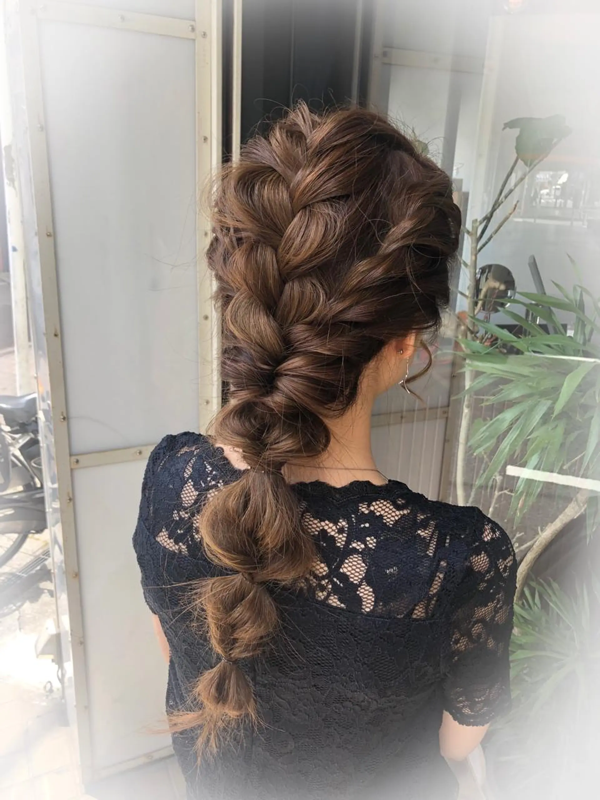 ロング あらい なつみのヘアスタイル