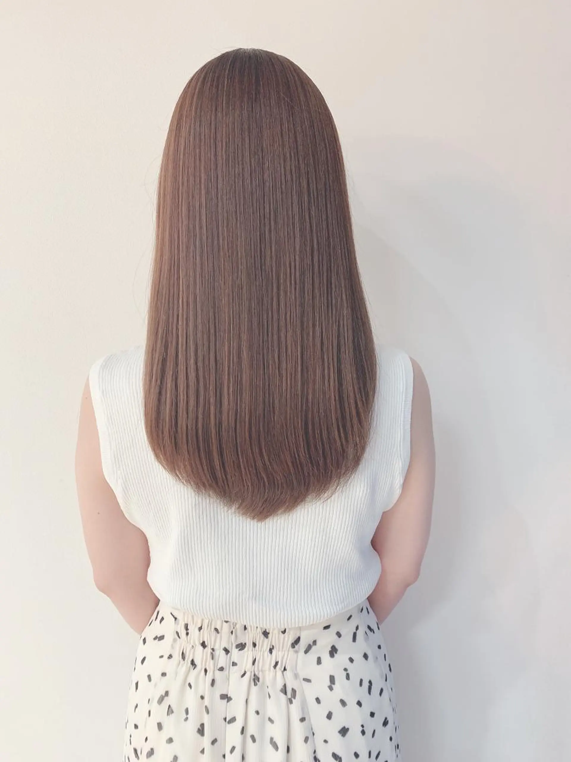 ロング カラー なりたいが叶う ながしまじゅんきのヘアスタイル