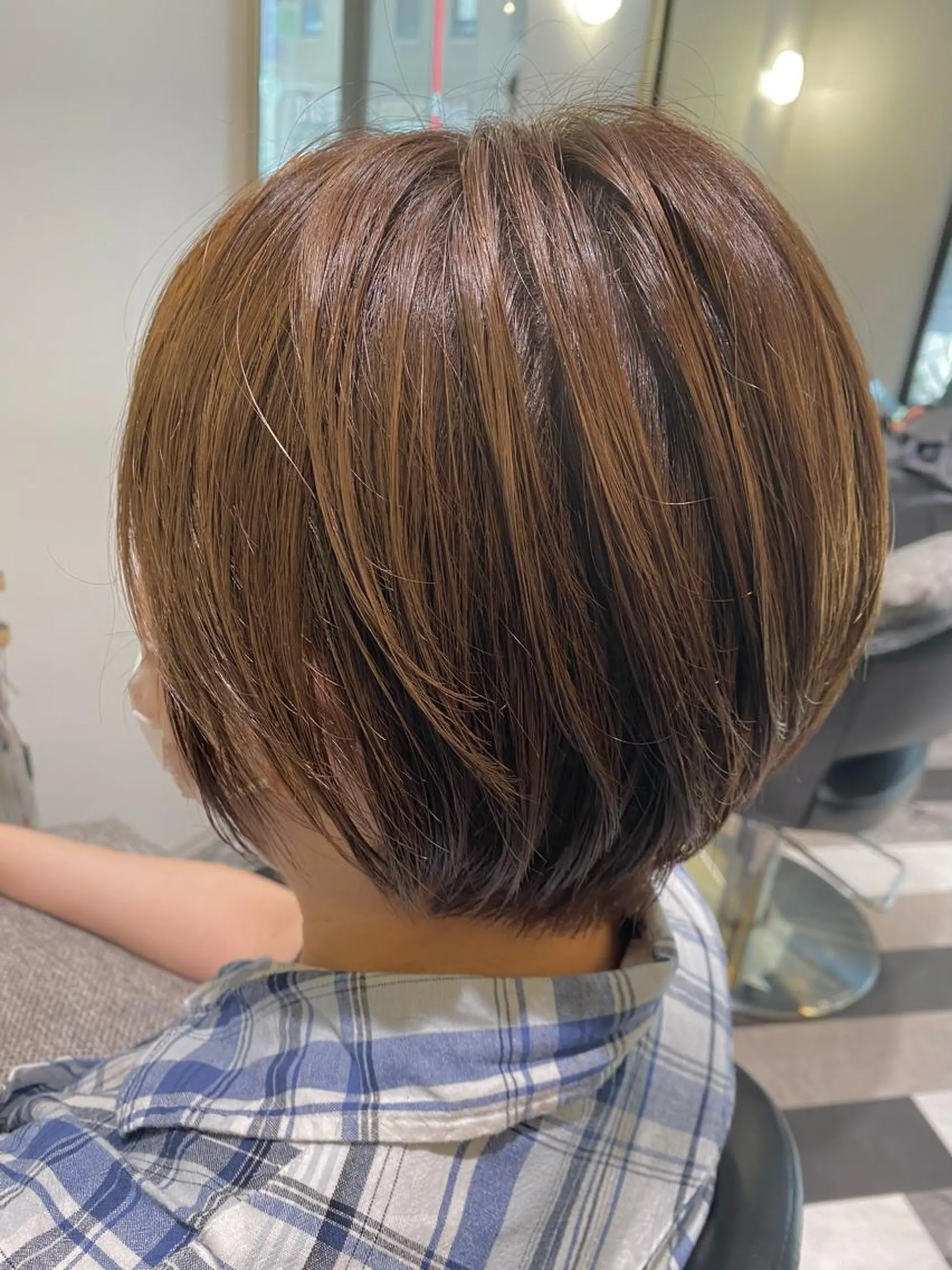 ショート カット ヘアカラー トリートメント APHRODITE マスダのヘアスタイル