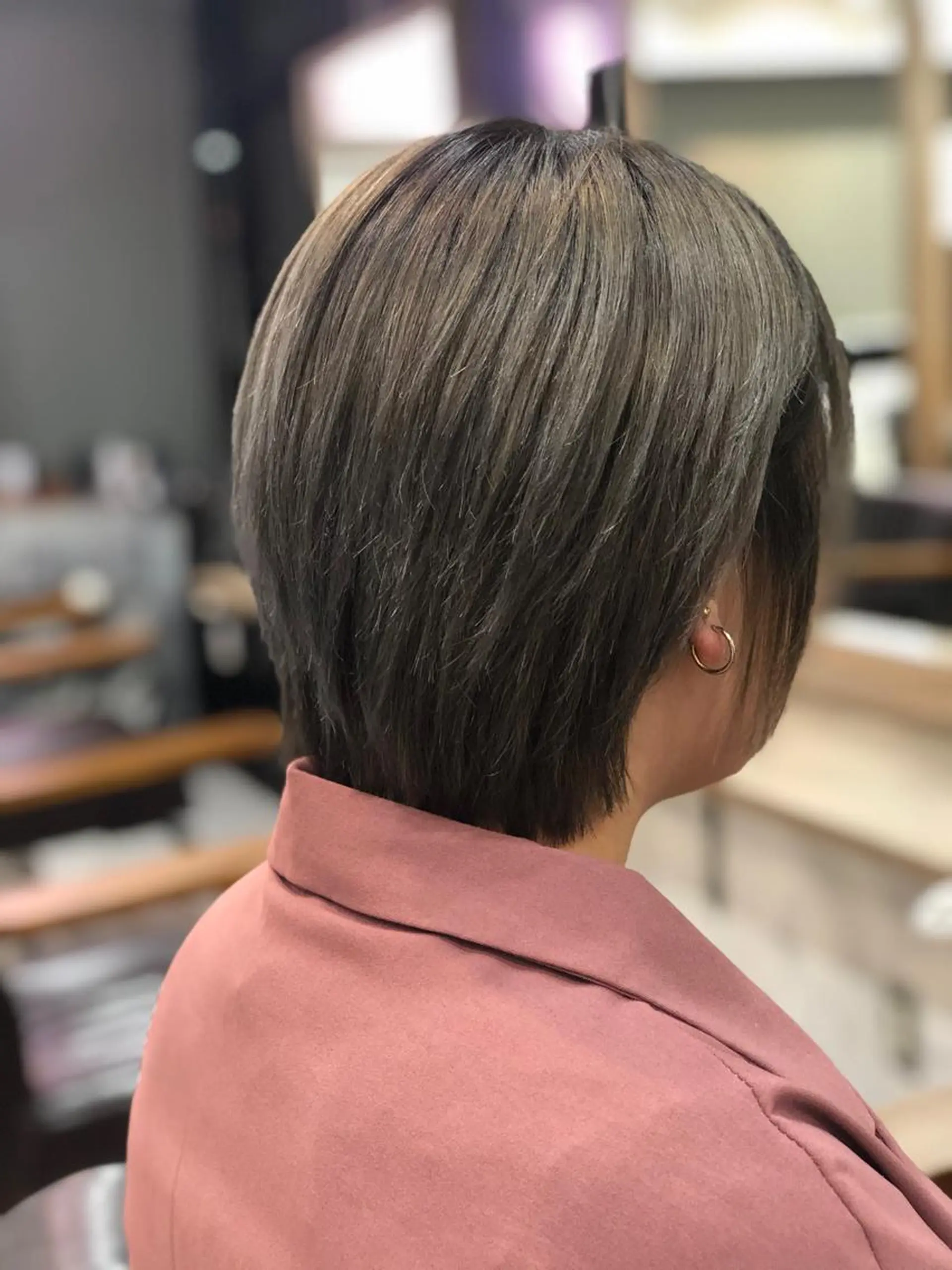 ショート カット ヘアカラー ベイリコルド　アトリ 店長　宮城一真のヘアスタイル